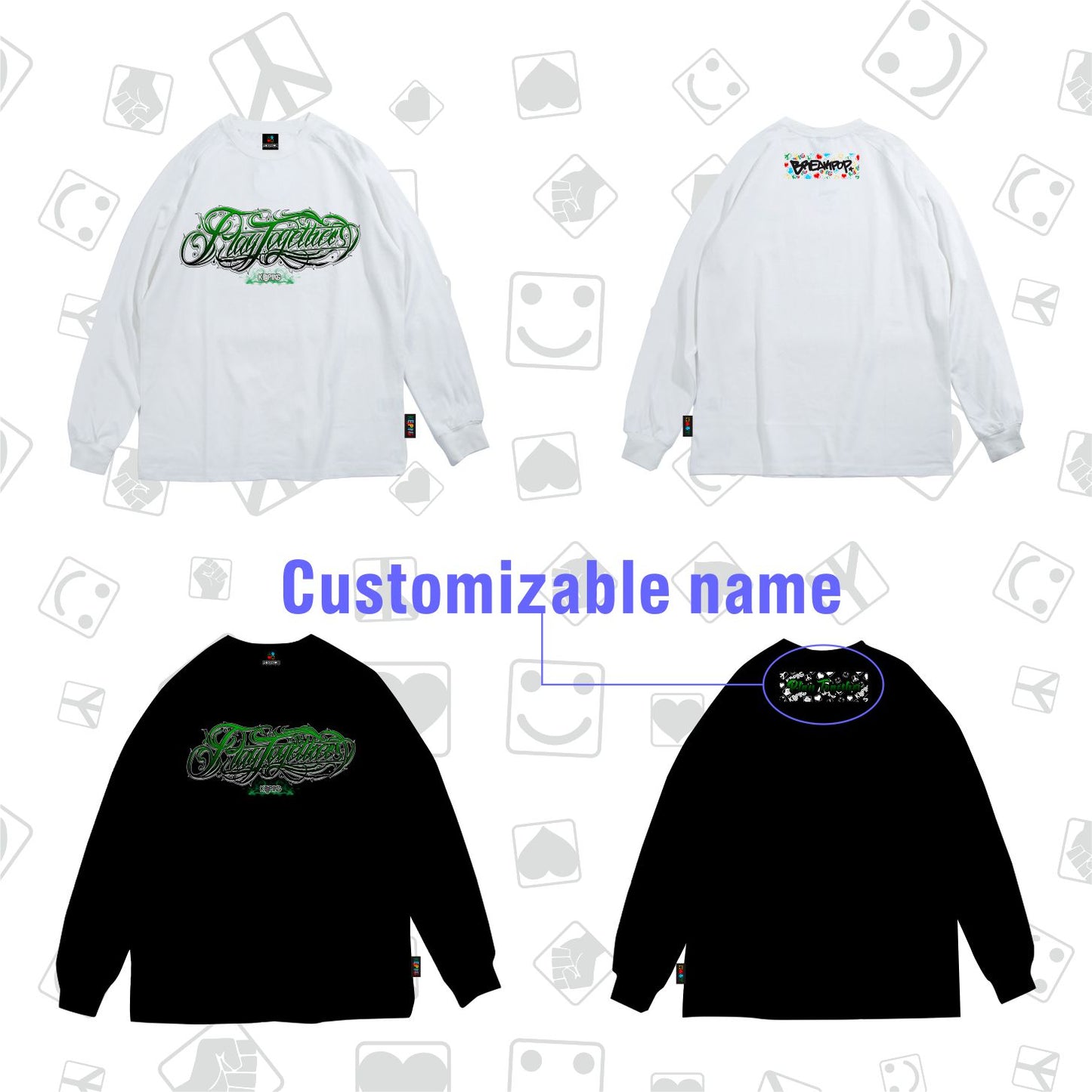 Play TogetherxKeeping Crossover 1.0 Long sleeve
