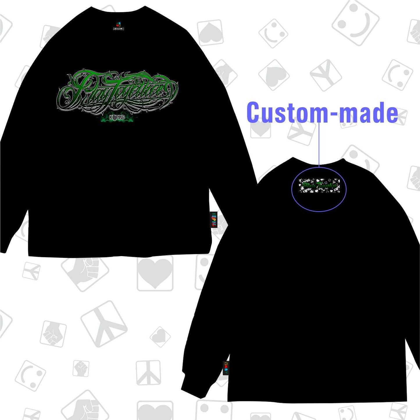 Play TogetherxKeeping Crossover 1.0 Long sleeve