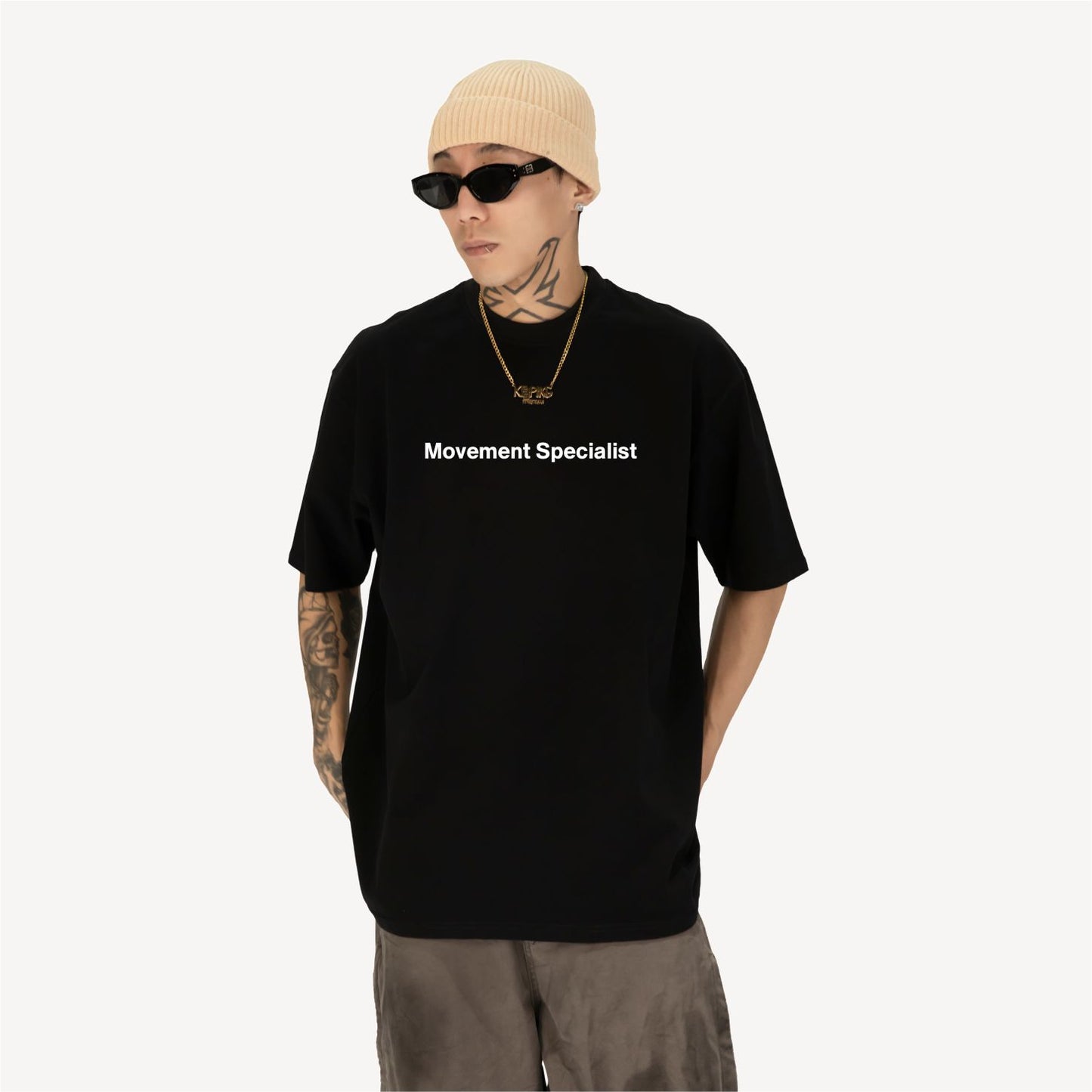 slimboogiexKeeping Crossover "Movement Specialist "T-shirt