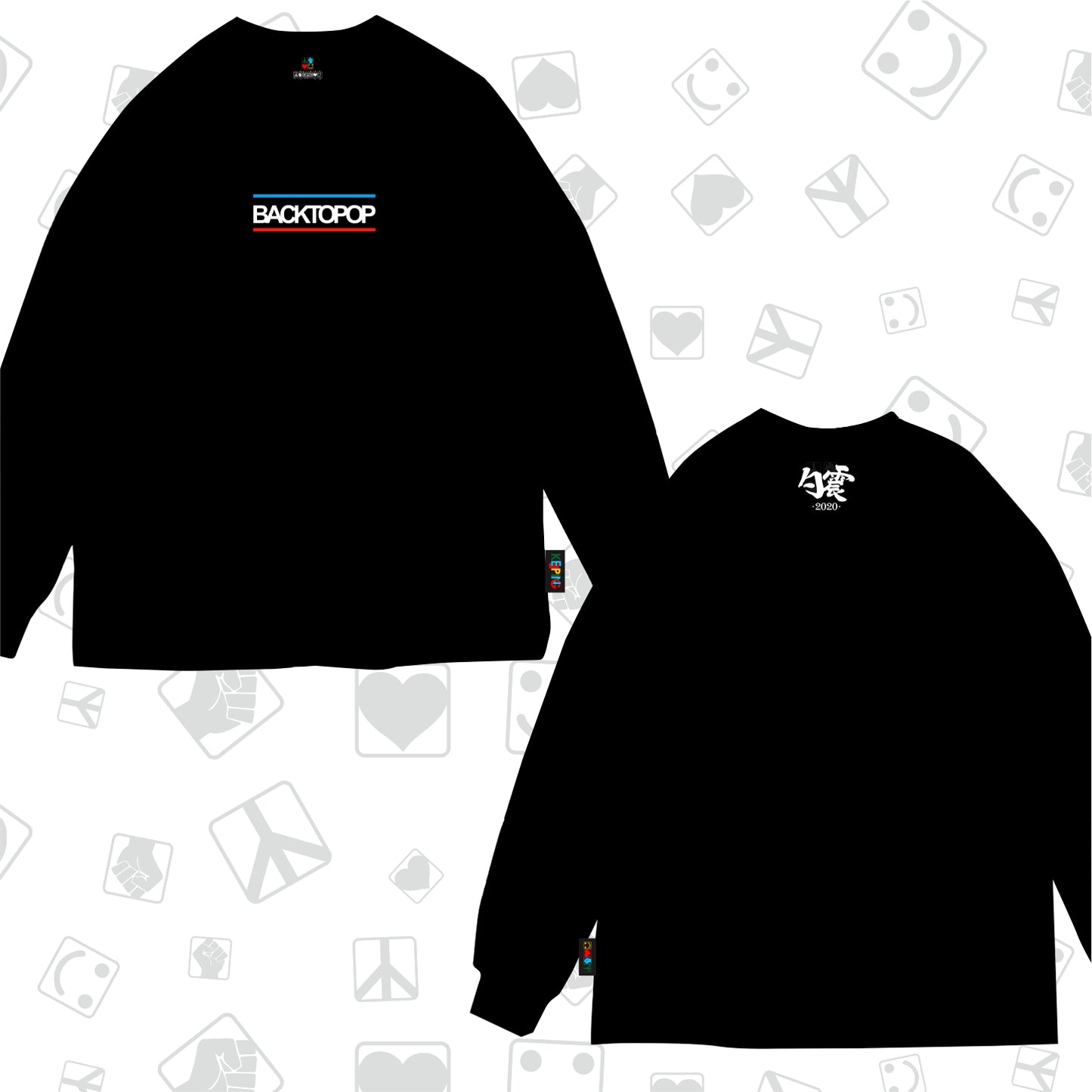 Back TopopxKeeping Crossover 3.5 Long sleeve