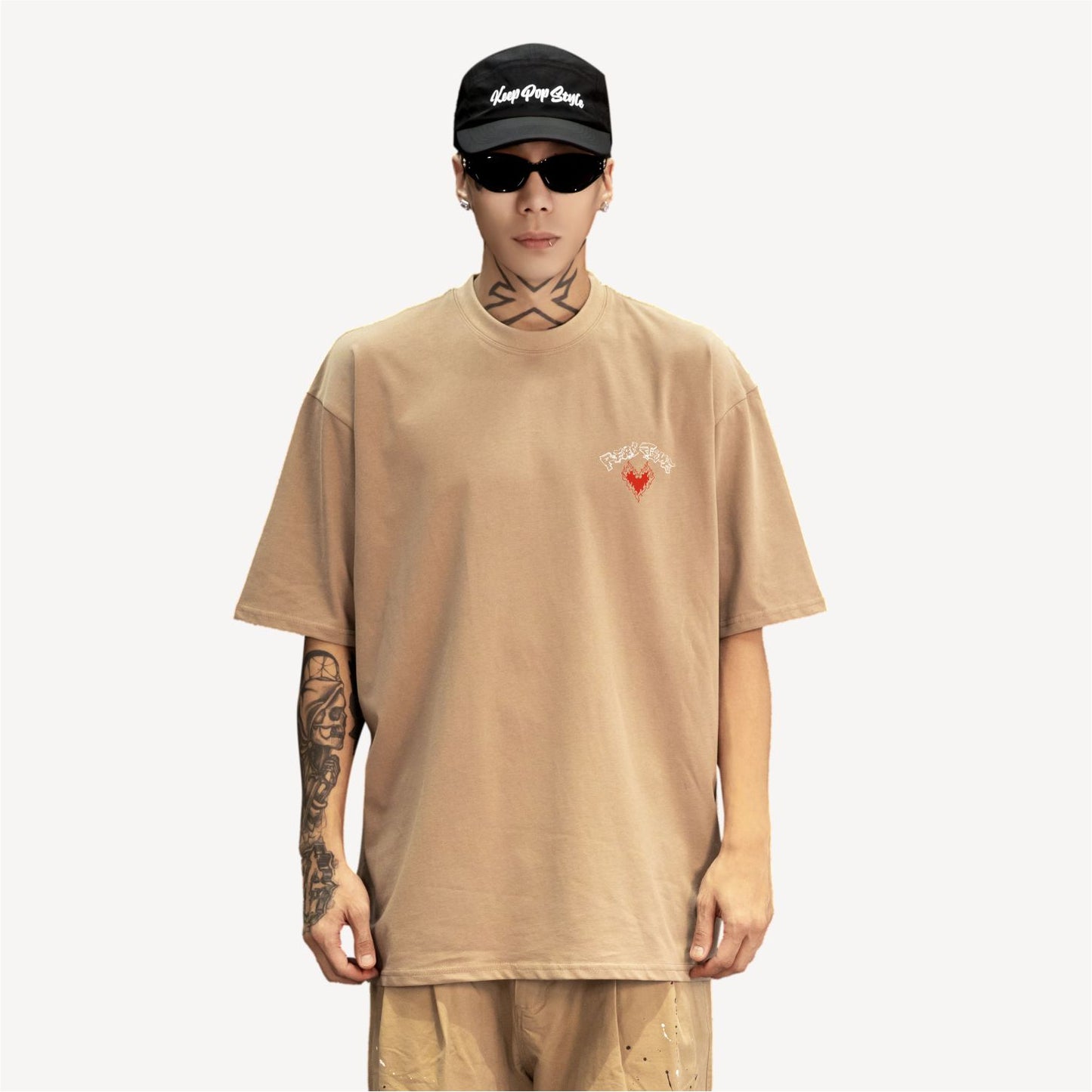FirebacxKeeping Crossover "Jazzy "T-shirt