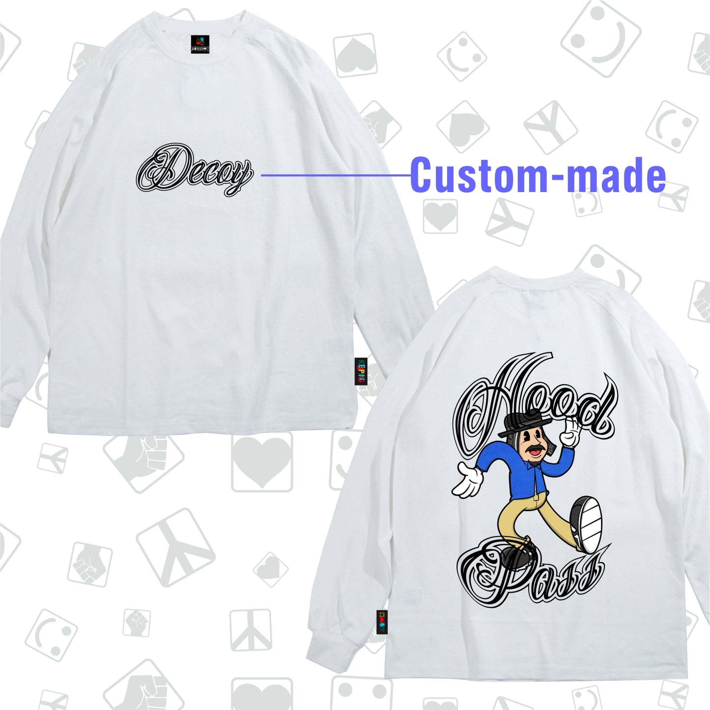 DecoyxKeeping Crossover Long sleeve