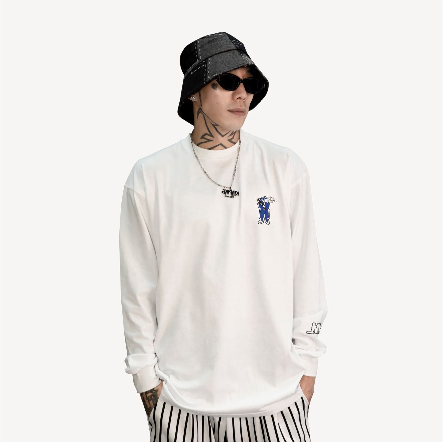 NelsonxKeeping Crossover "Mother Funker"Long sleeve