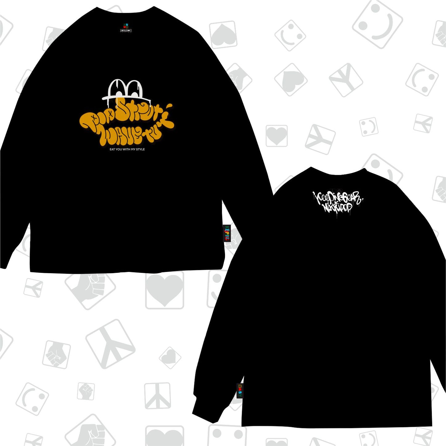 NikkipopxKeeping Crossover Long sleeve(Section 1)