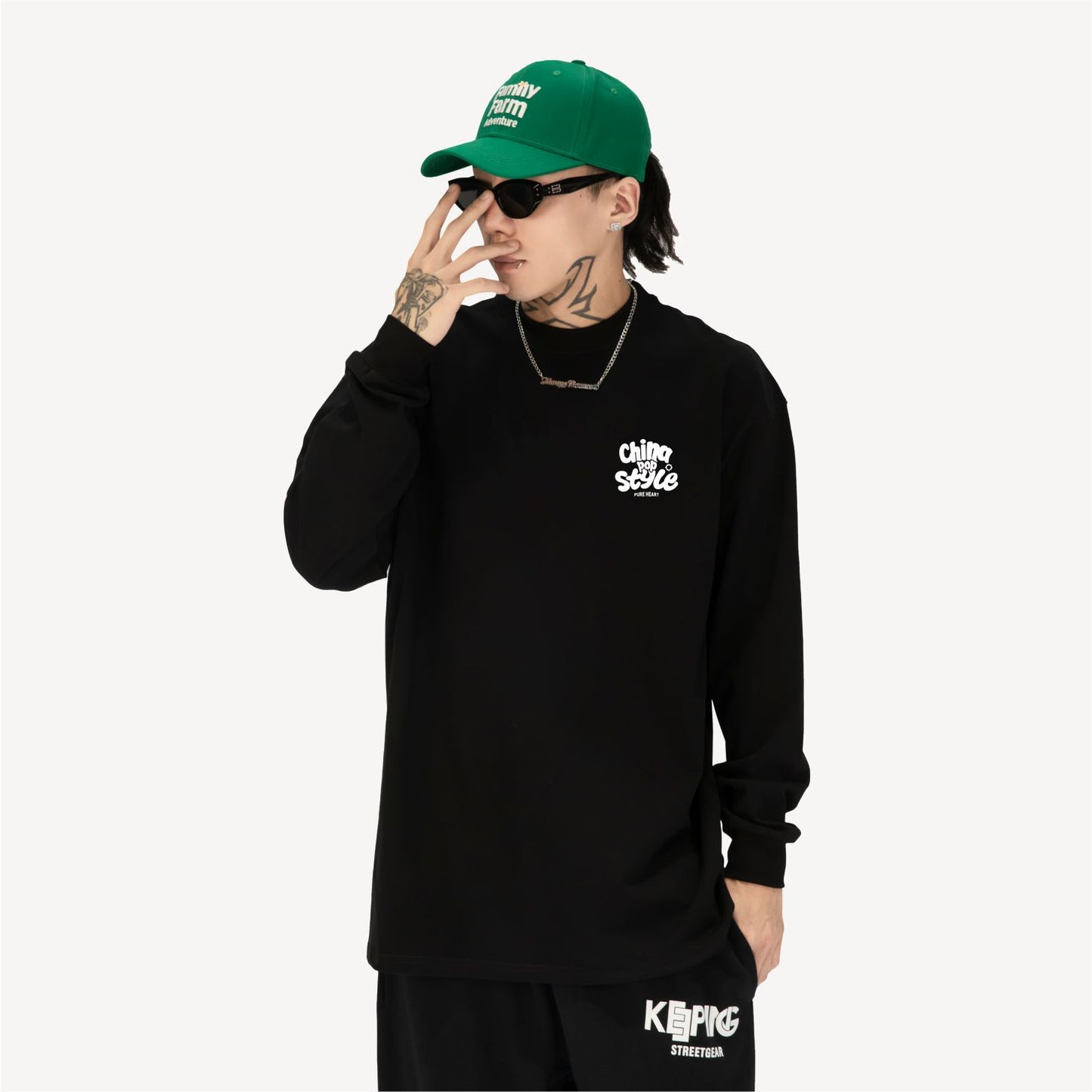 Keeping Tai Chi Lotus series Long sleeve