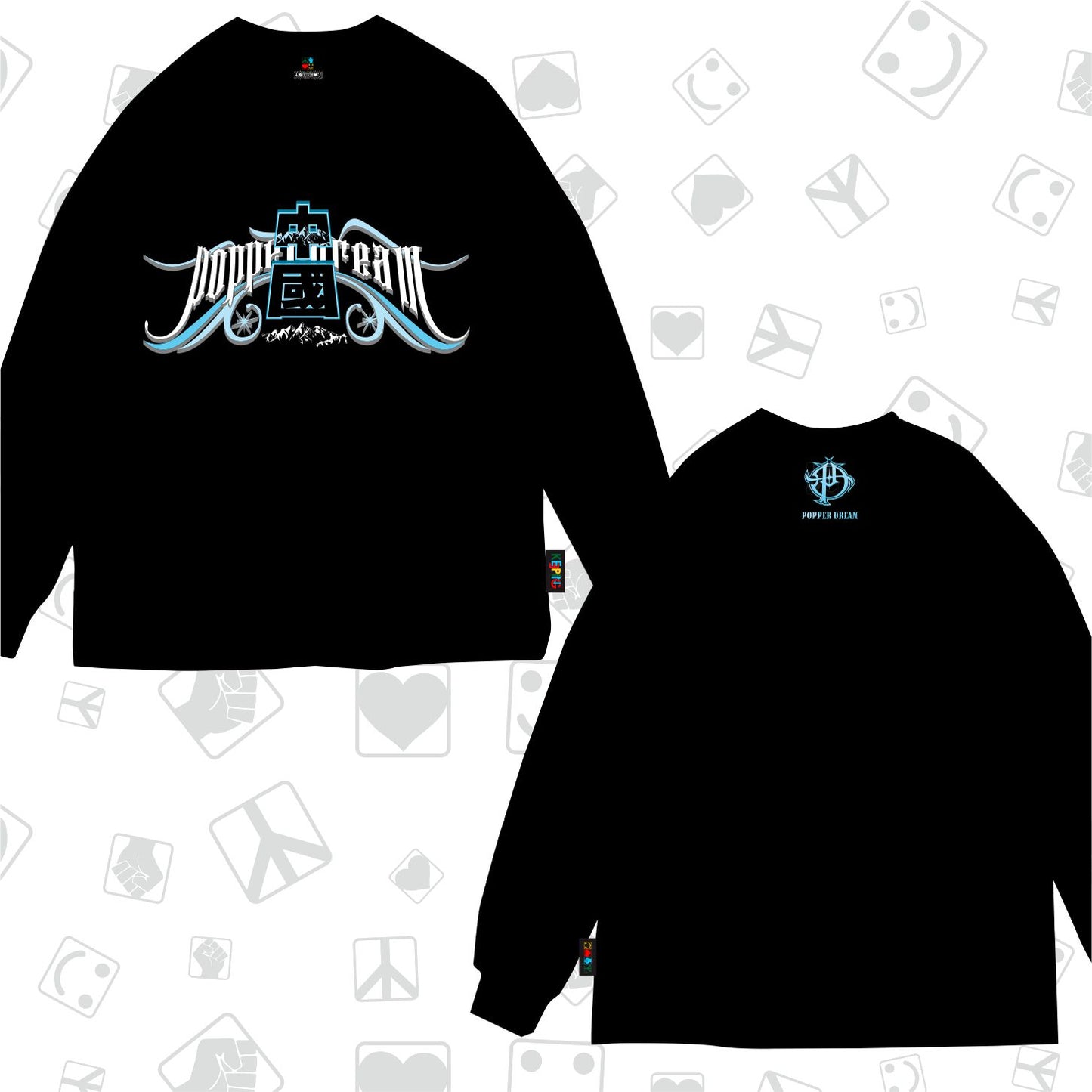 PopperDreamxKeeping Crossover Long sleeve