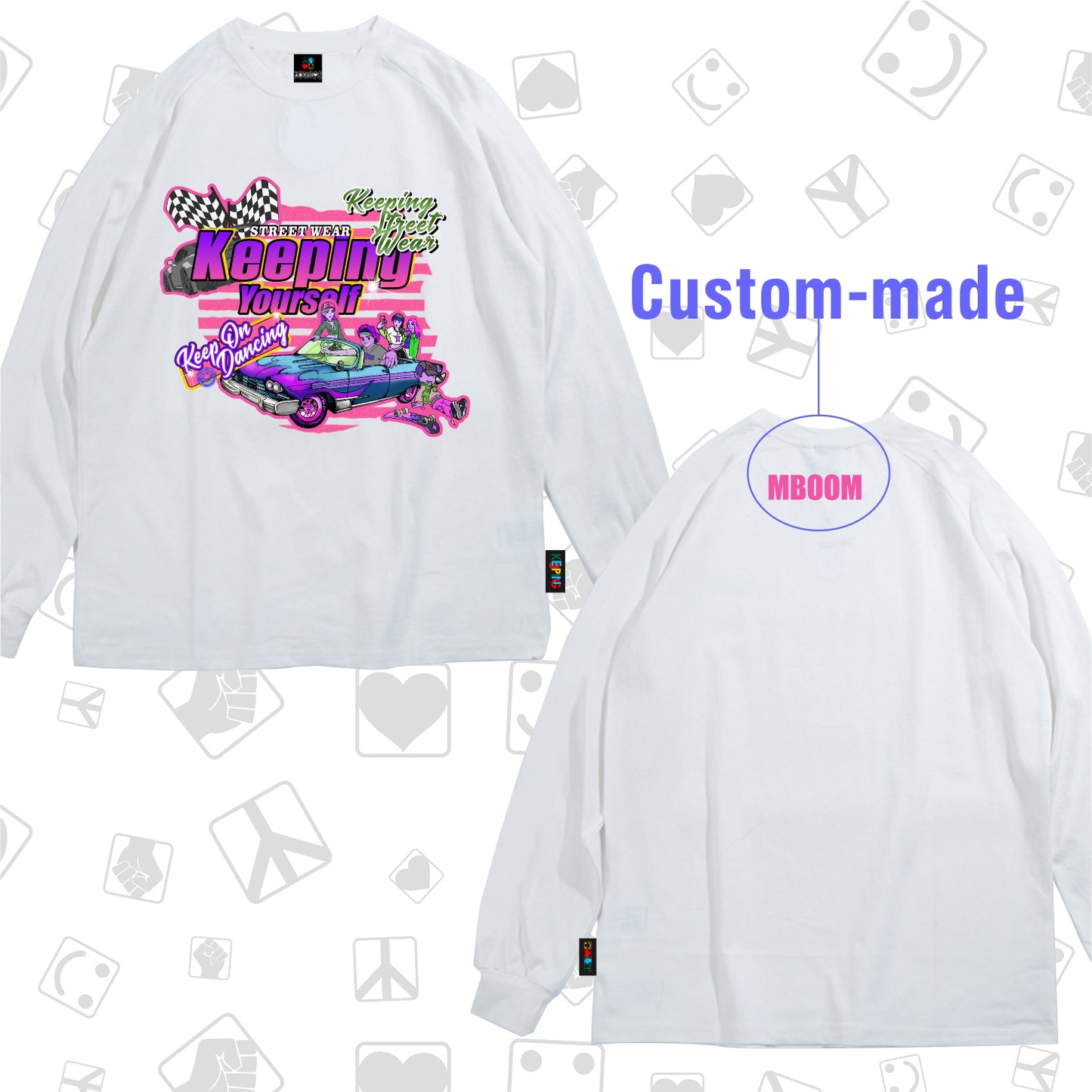 Keeping n locomotive style Long sleeve