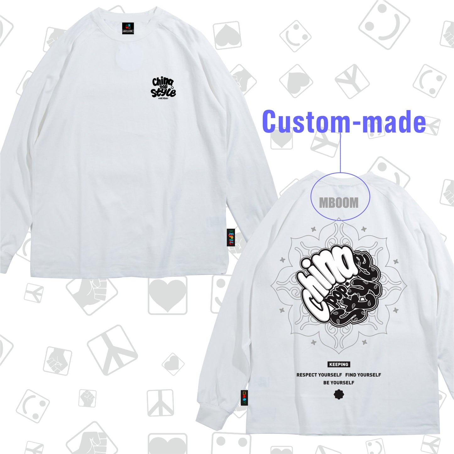 Keeping Tai Chi Lotus series Long sleeve