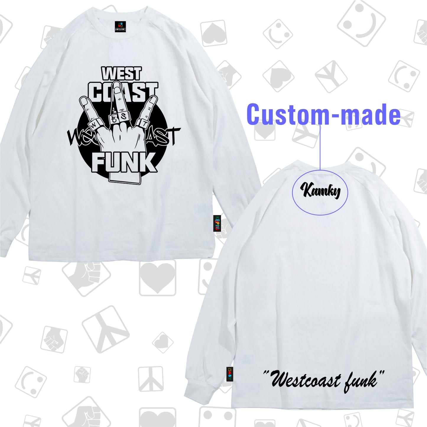 KamkyxKeeping Crossover Long sleeve