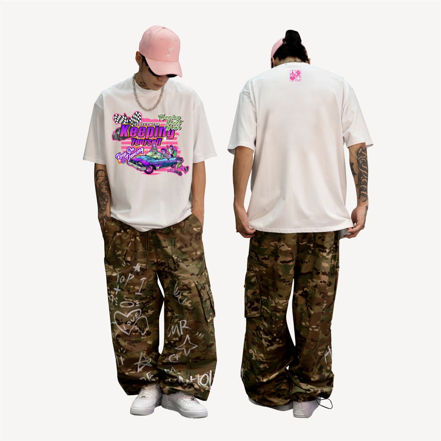 Keeping n locomotive style T-shirt