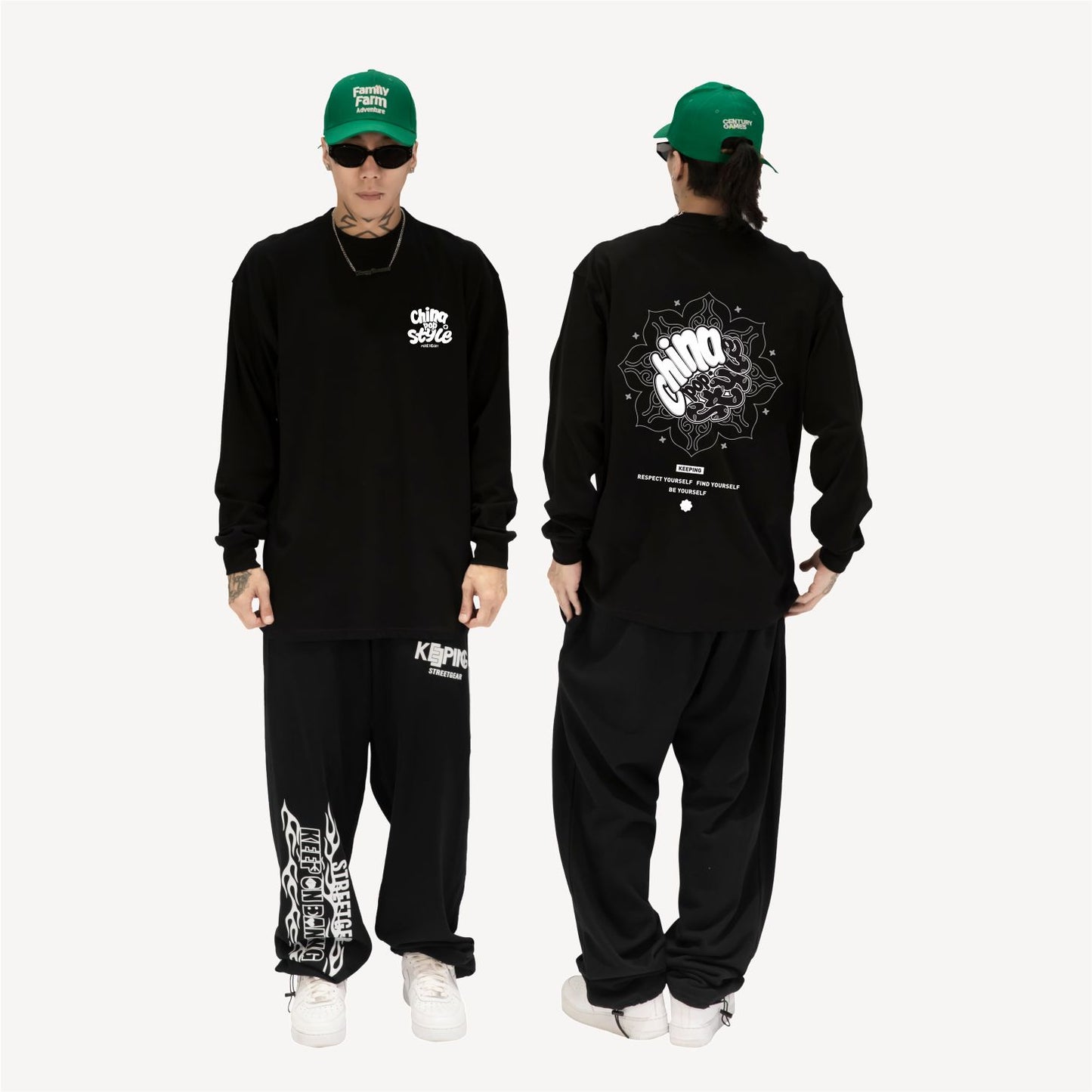 Keeping Tai Chi Lotus series Long sleeve
