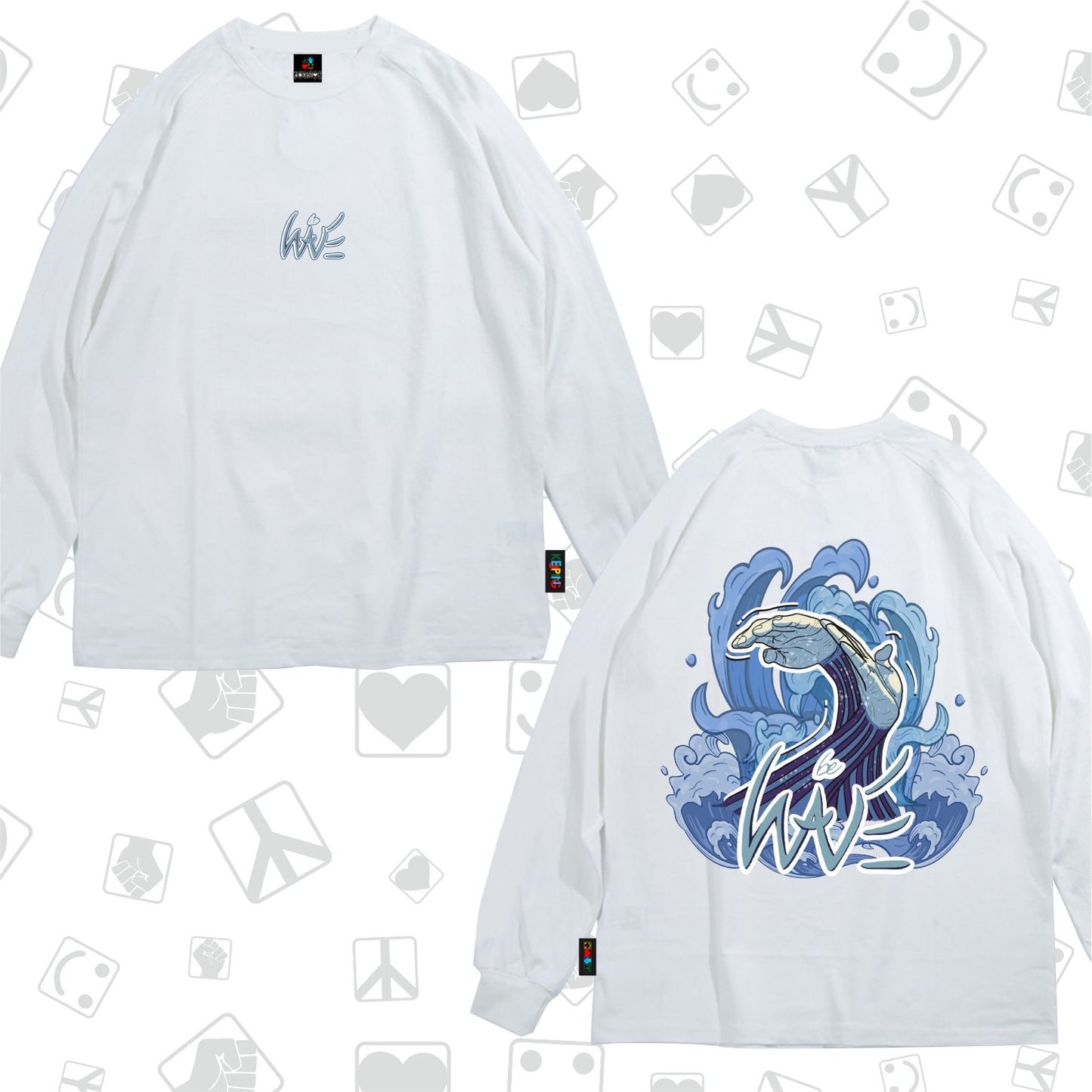 DokyunxKeeping Crossover Long sleeve