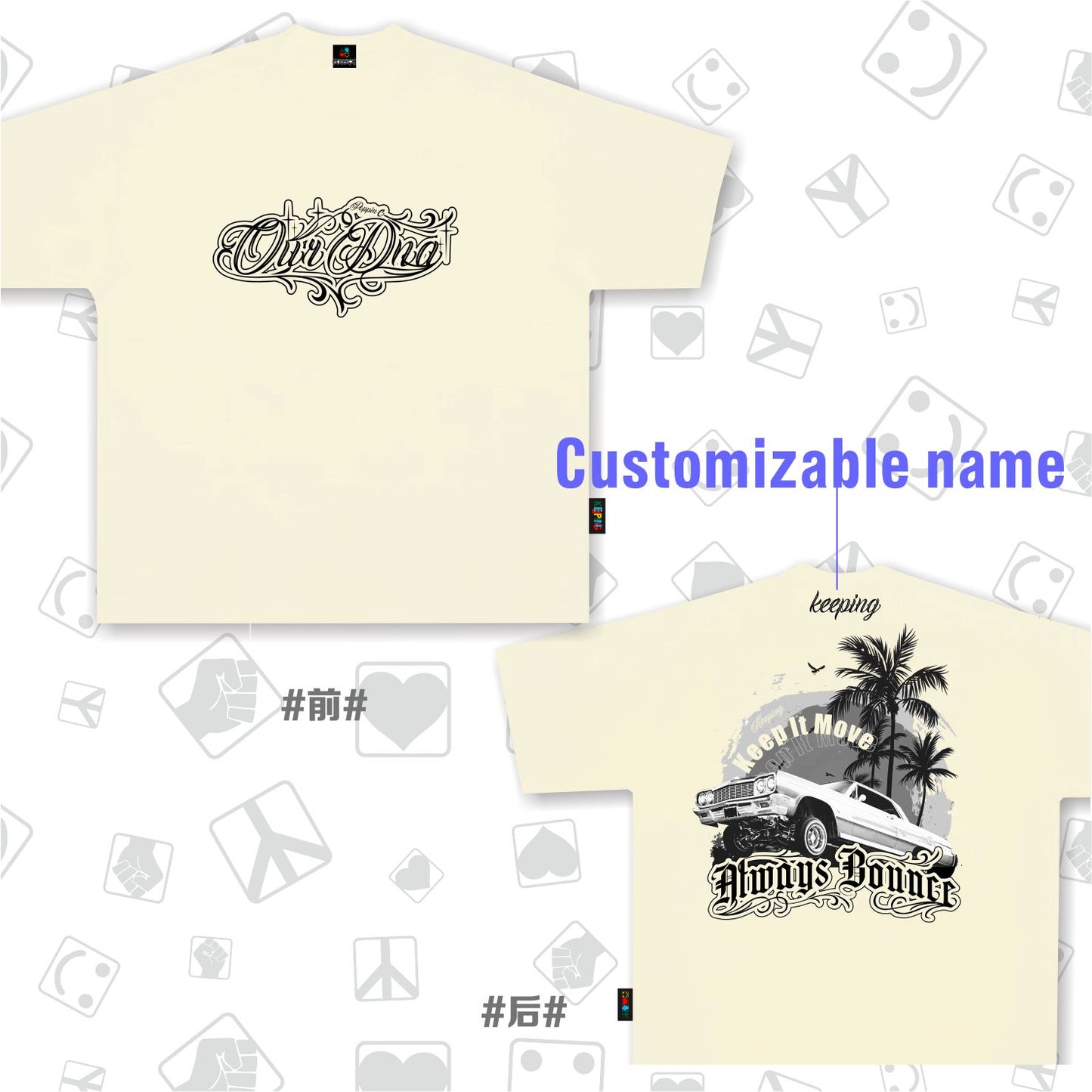 PoppinCxKeeping Crossover T-shirt