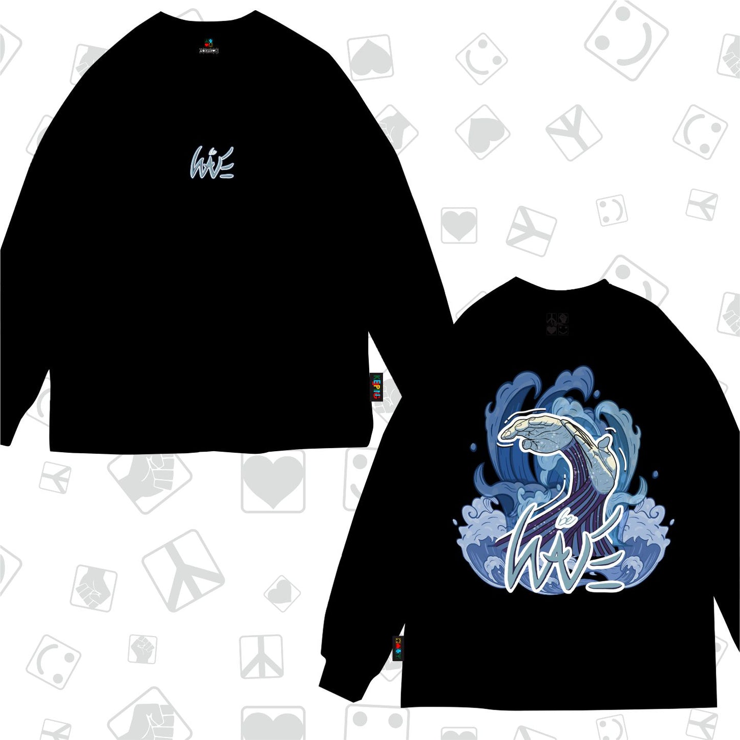 DokyunxKeeping Crossover Long sleeve