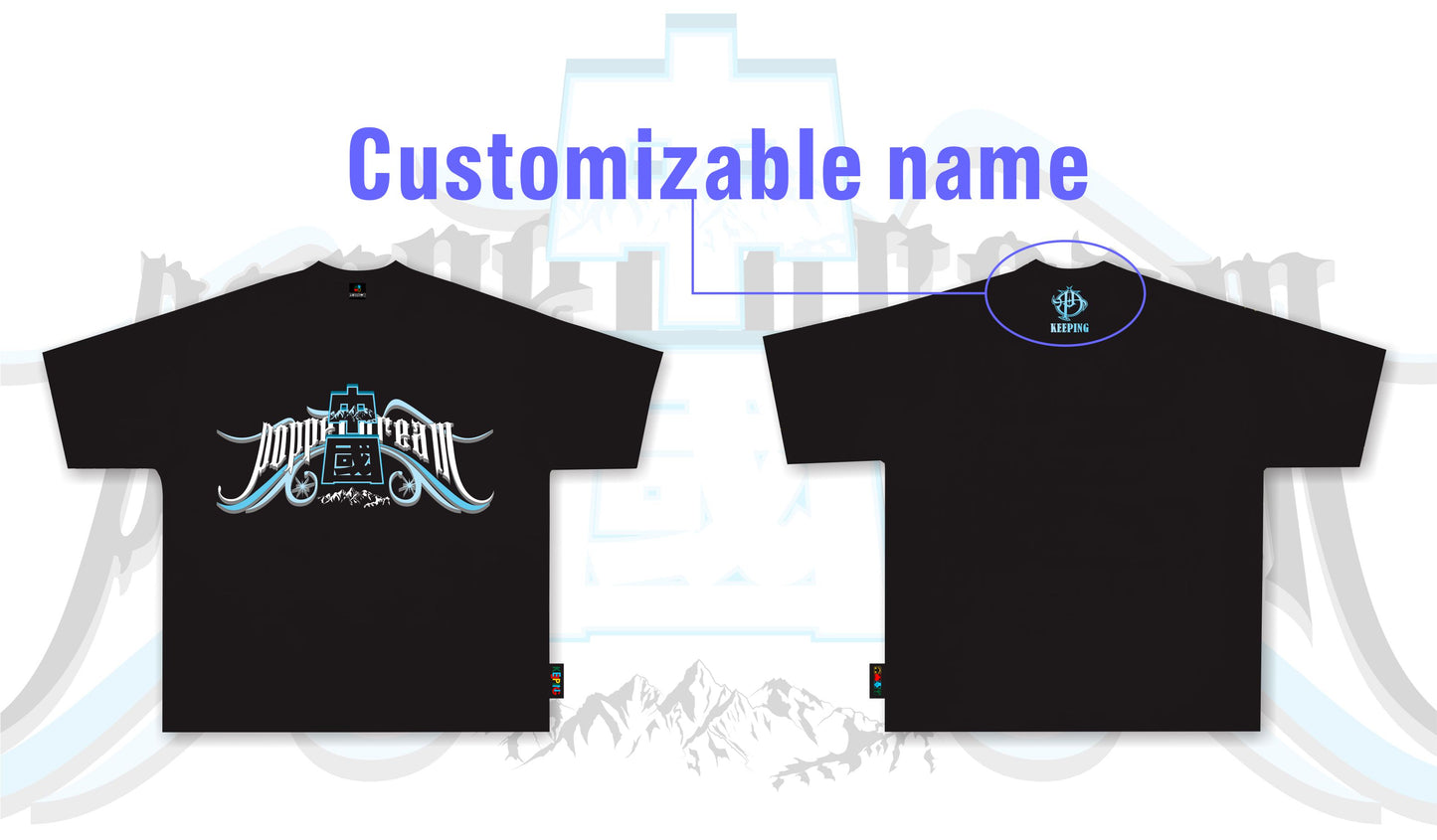PopperDreamxKeeping Crossover T-shirt