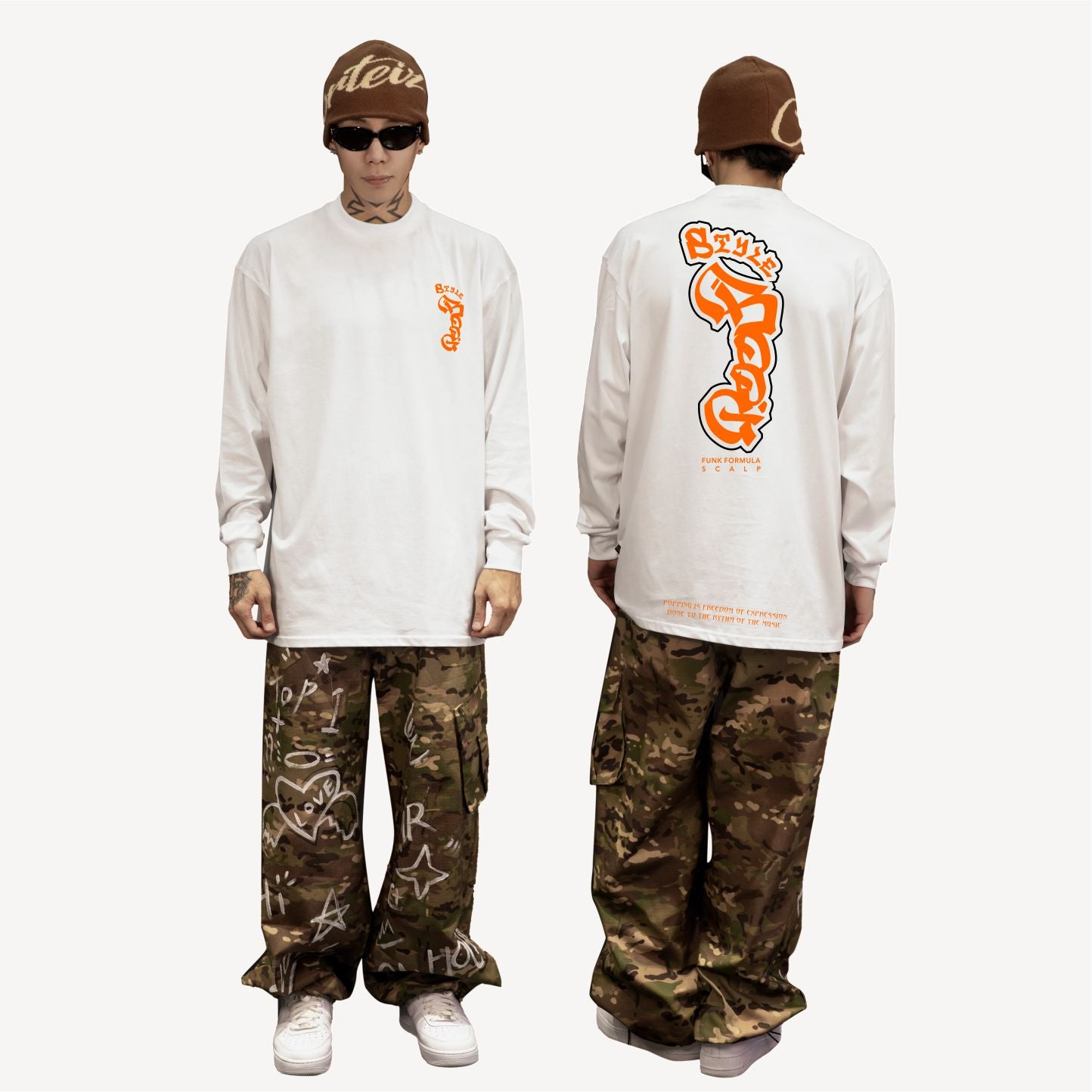 Pascal LucexKeeping Crossover "boog style "Long sleeve