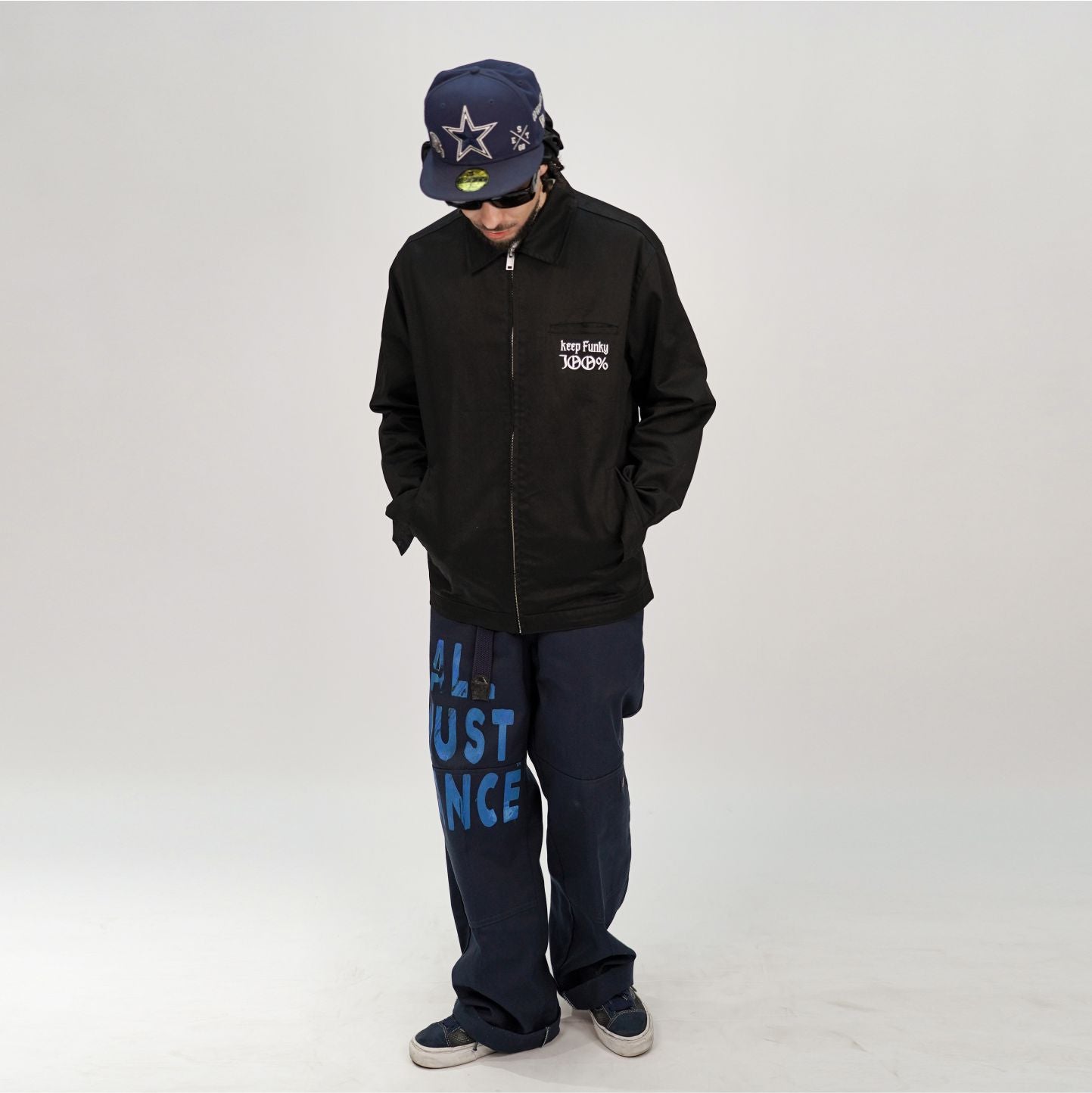 KeepingGear keeping funk 100% Zipper jacket