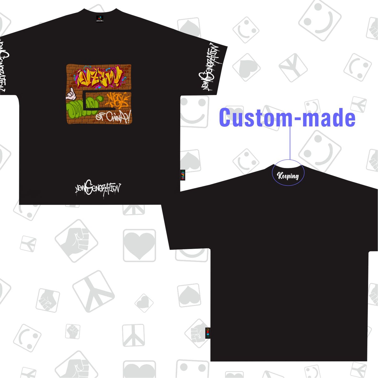 NikkipopxKeeping Crossover T-shirt(Section 2)
