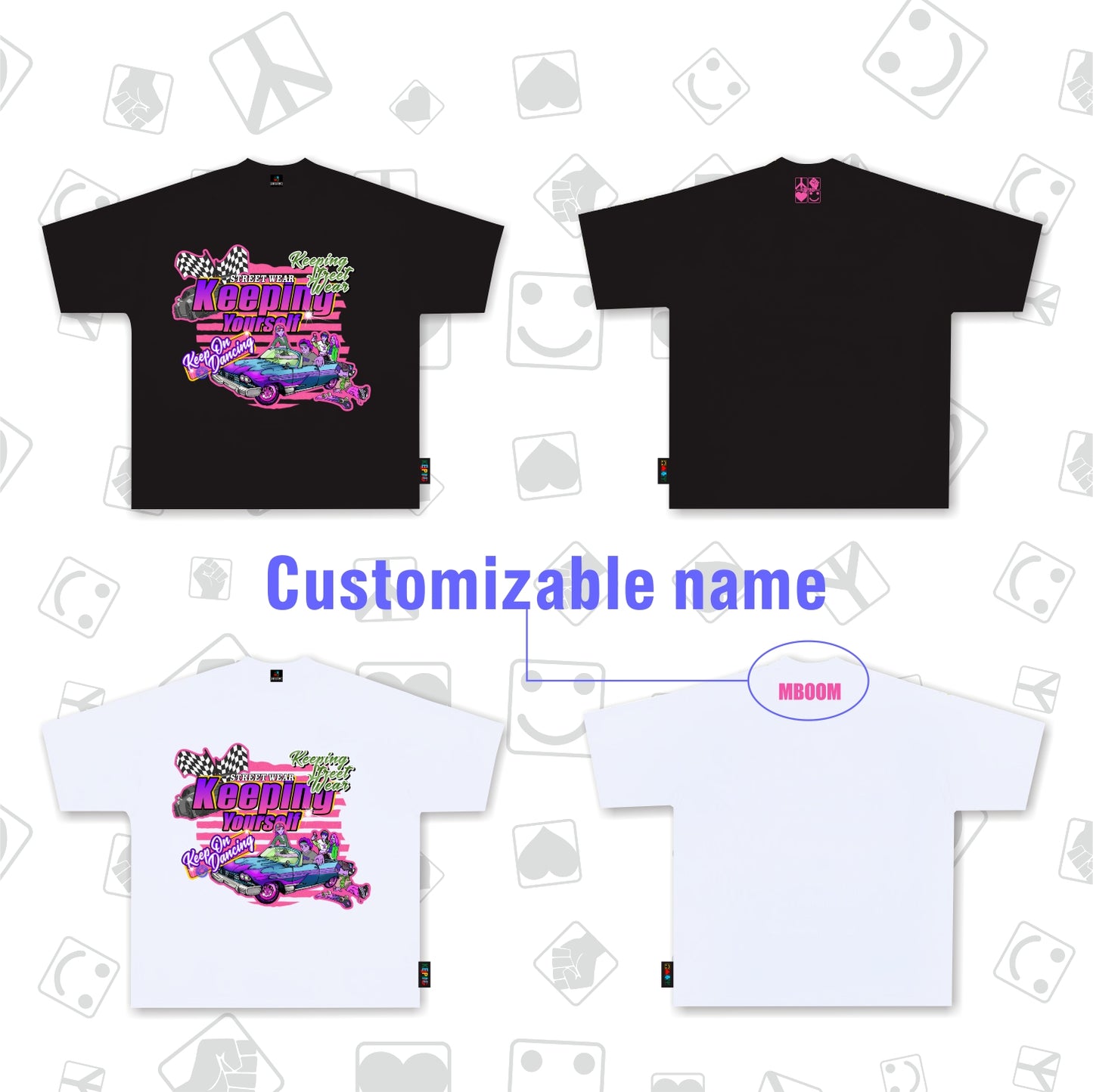 Keeping n locomotive style T-shirt