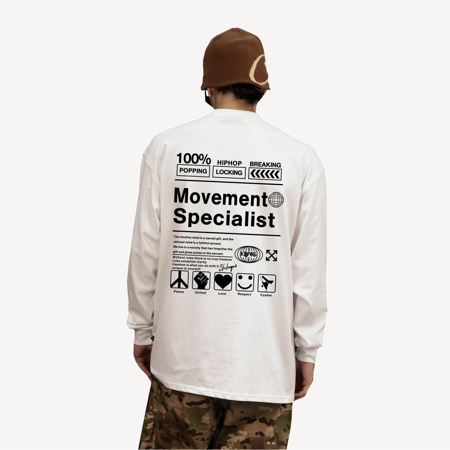 slimboogiexKeeping Crossover "Movement Specialist "Long sleeve