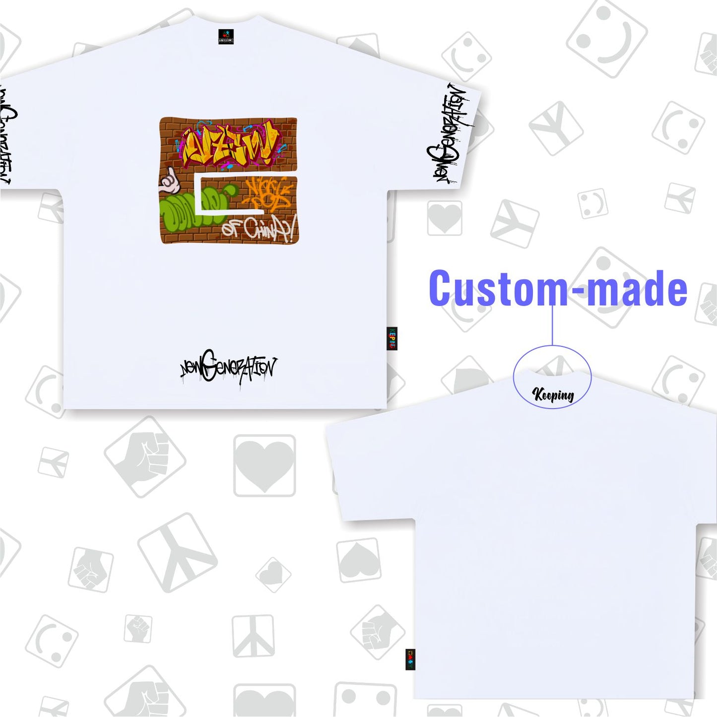 NikkipopxKeeping Crossover T-shirt(Section 2)