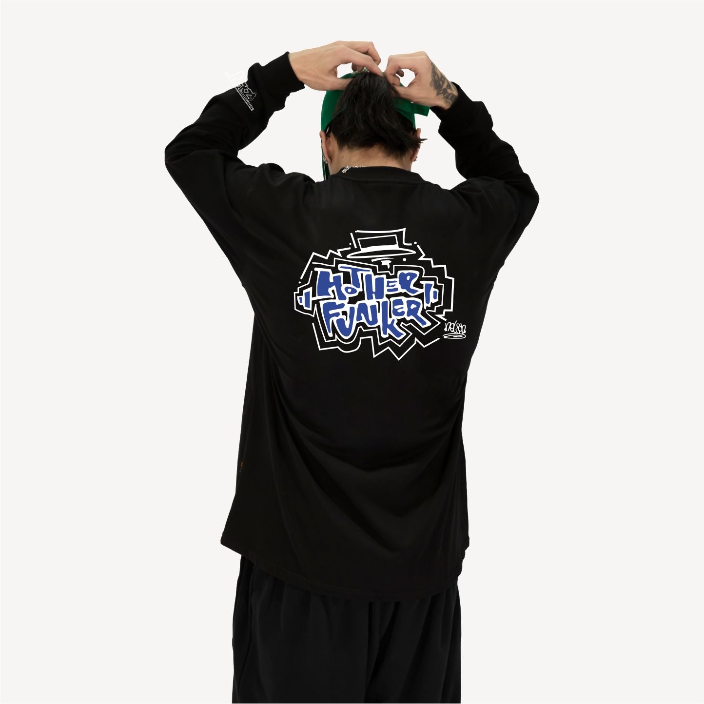 NelsonxKeeping Crossover "Mother Funker"Long sleeve