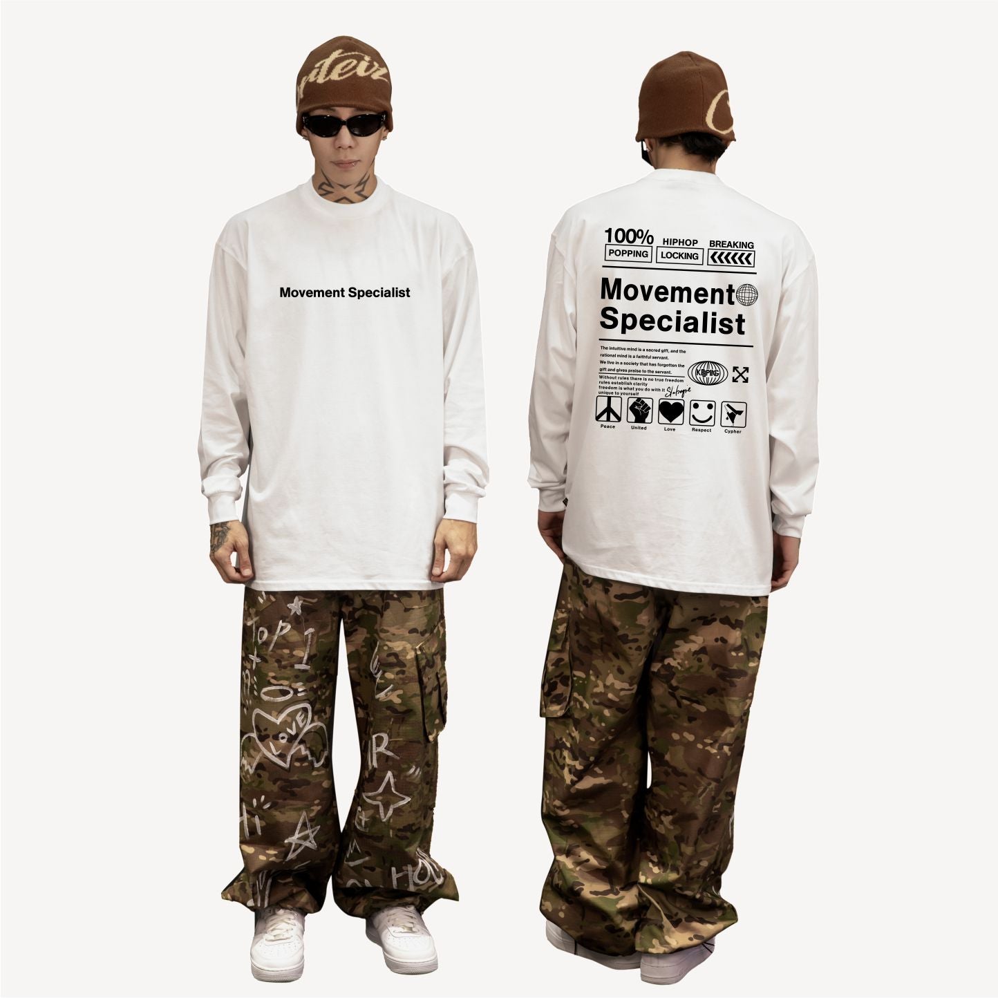 slimboogiexKeeping Crossover "Movement Specialist "Long sleeve