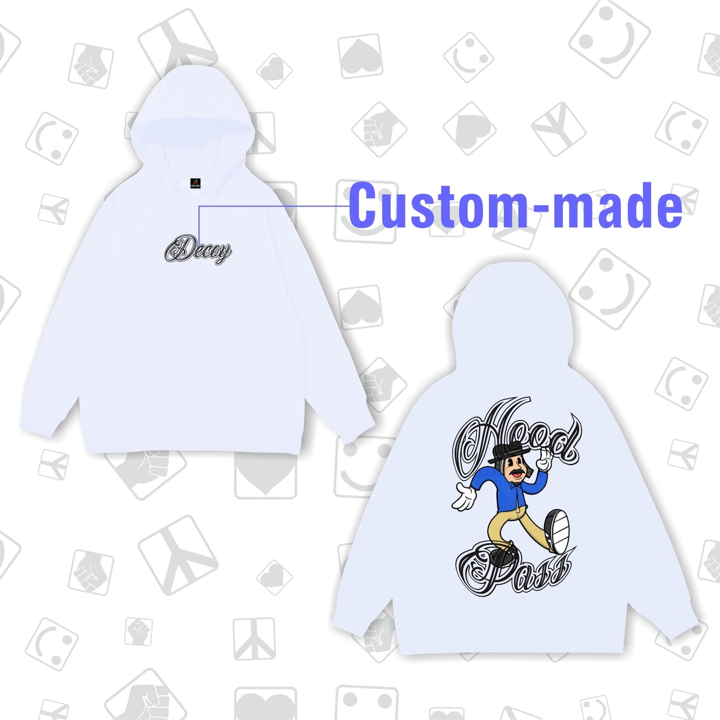 DecoyxKeeping Crossover Hoodie