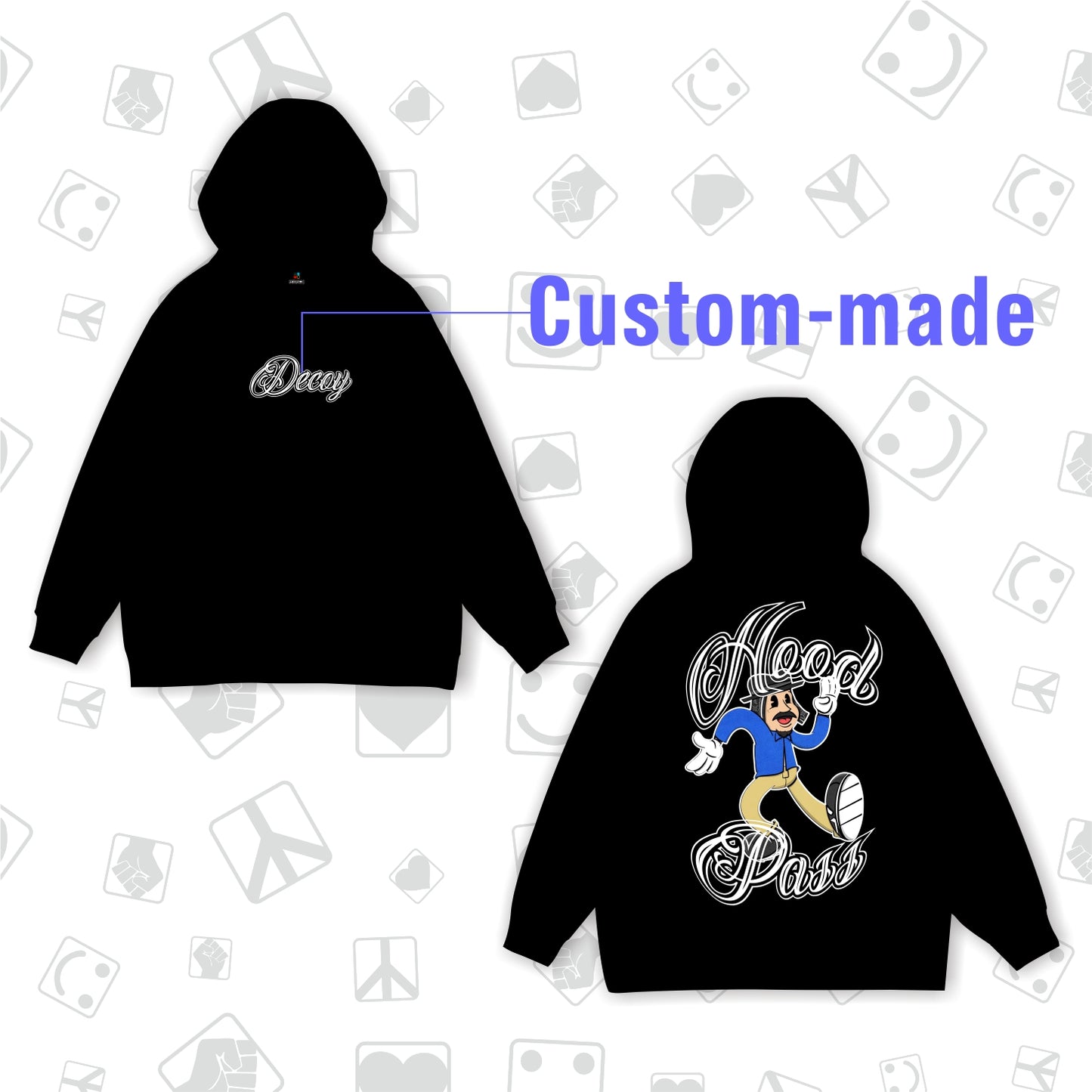 DecoyxKeeping Crossover Hoodie