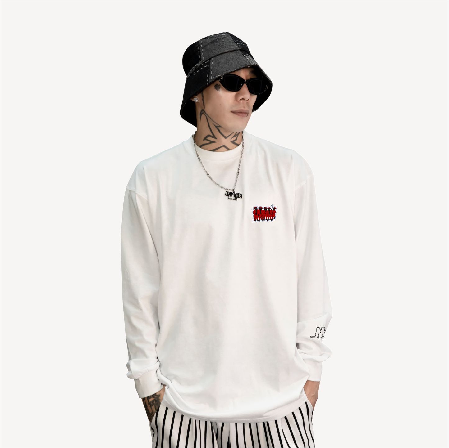 NelsonxKeeping Crossover "Mother Funker"Long sleeve
