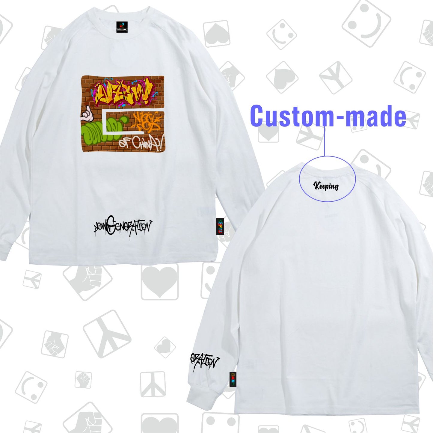 NikkipopxKeeping Crossover Long sleeve(Section 2)