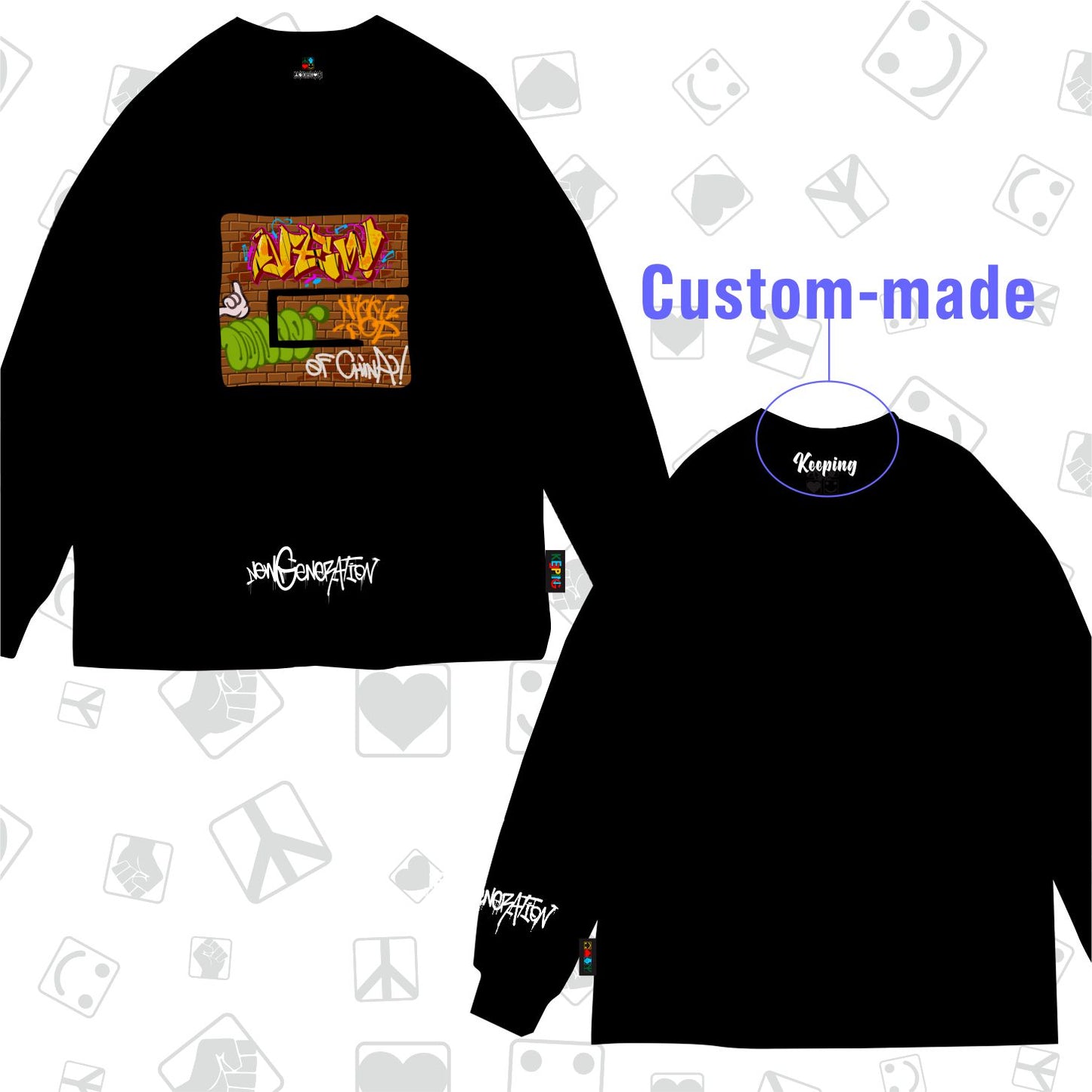 NikkipopxKeeping Crossover Long sleeve(Section 2)