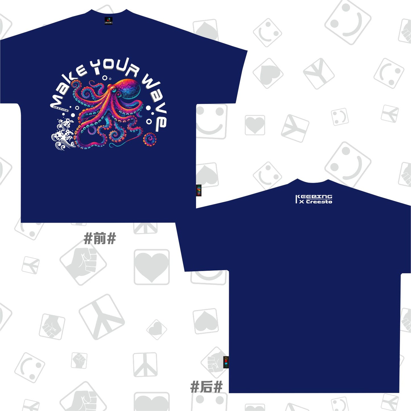 CreestoxKeeping Crossover "Octopus "T-shirt