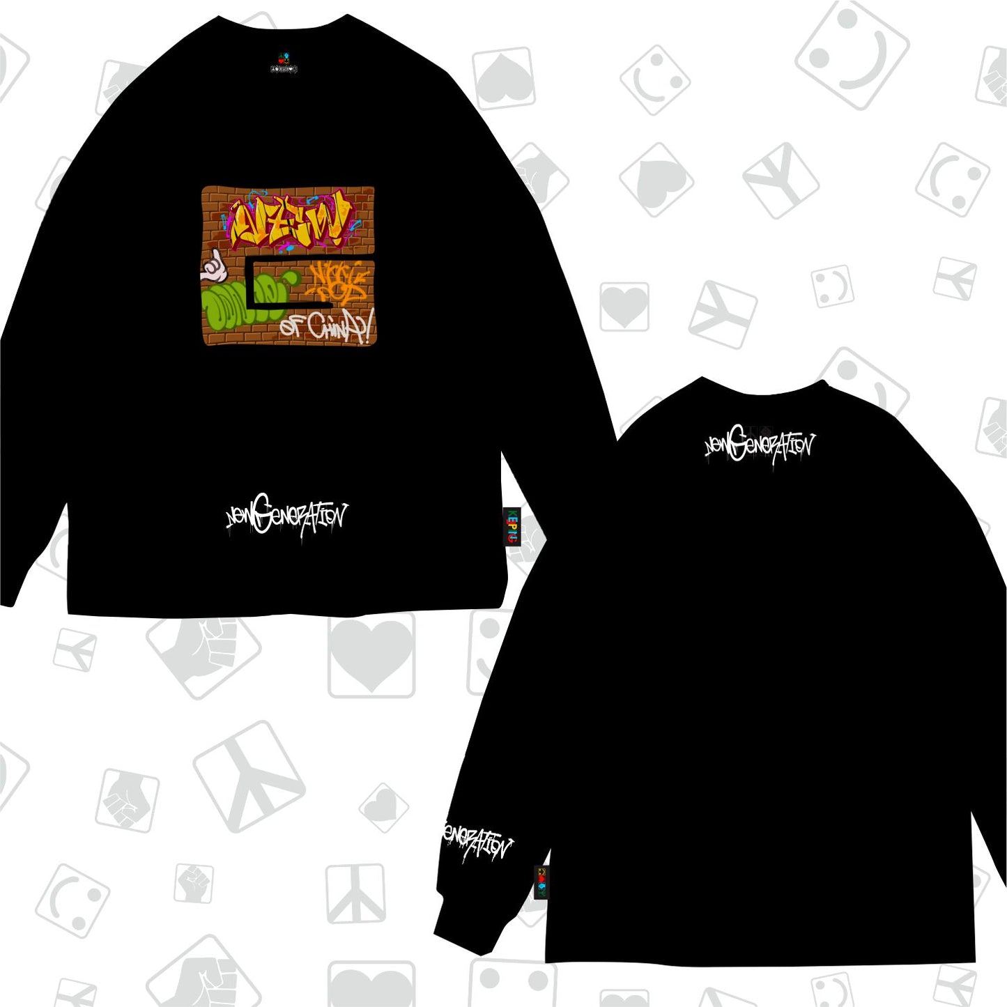 NikkipopxKeeping Crossover Long sleeve(Section 2)