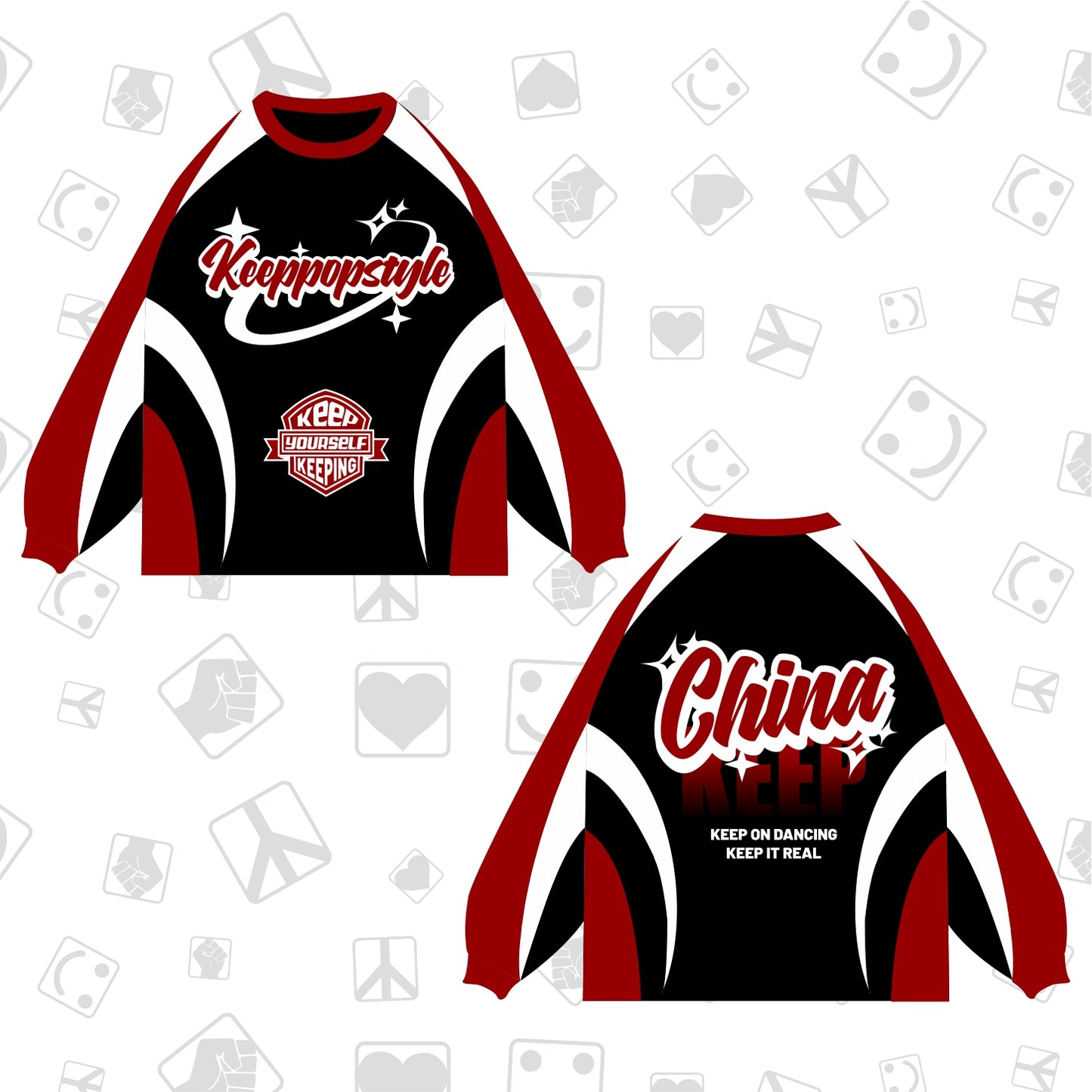 KeepPopStyle Quick-drying long sleeves