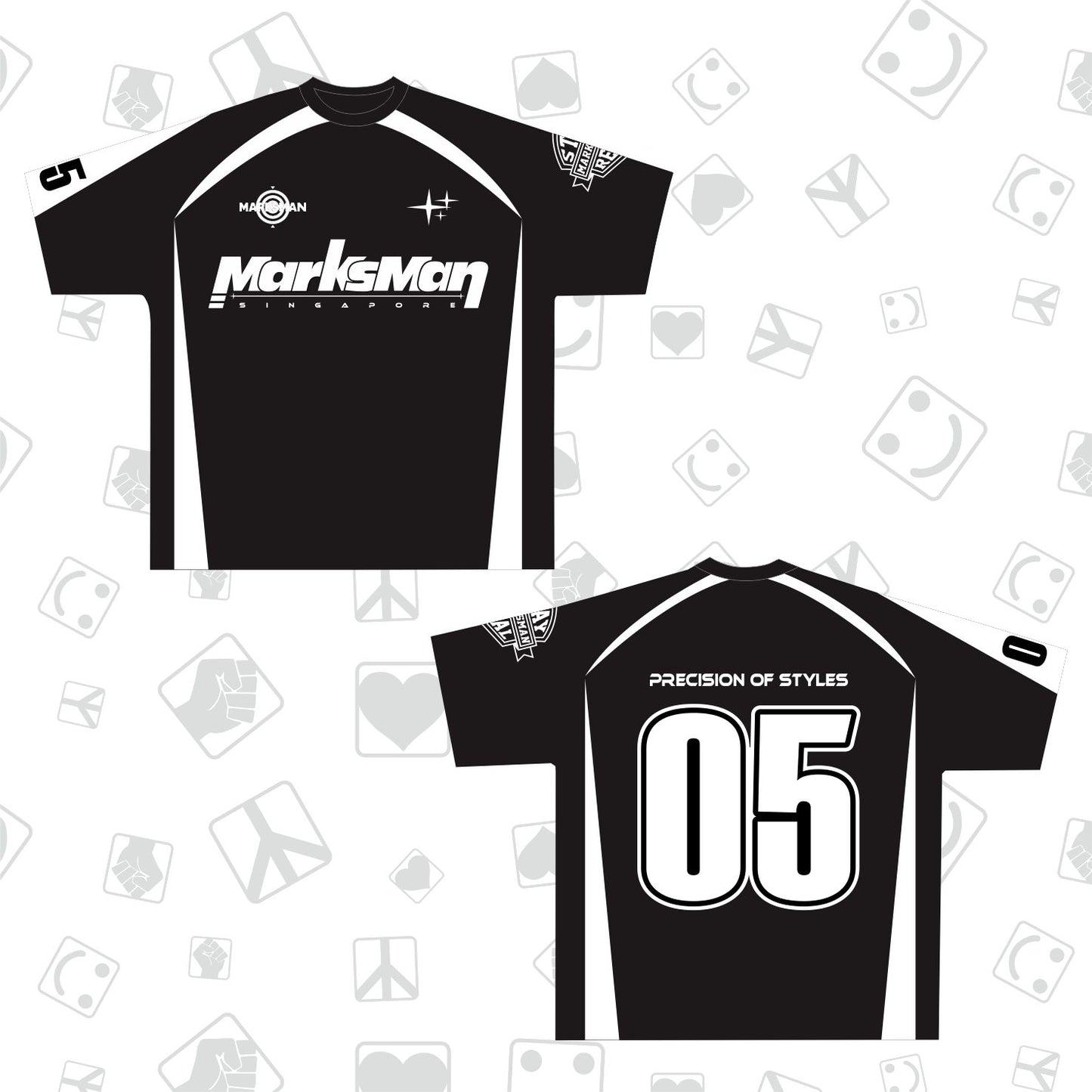 MarksmanxKeeping Crossover Quick-dry short sleeves