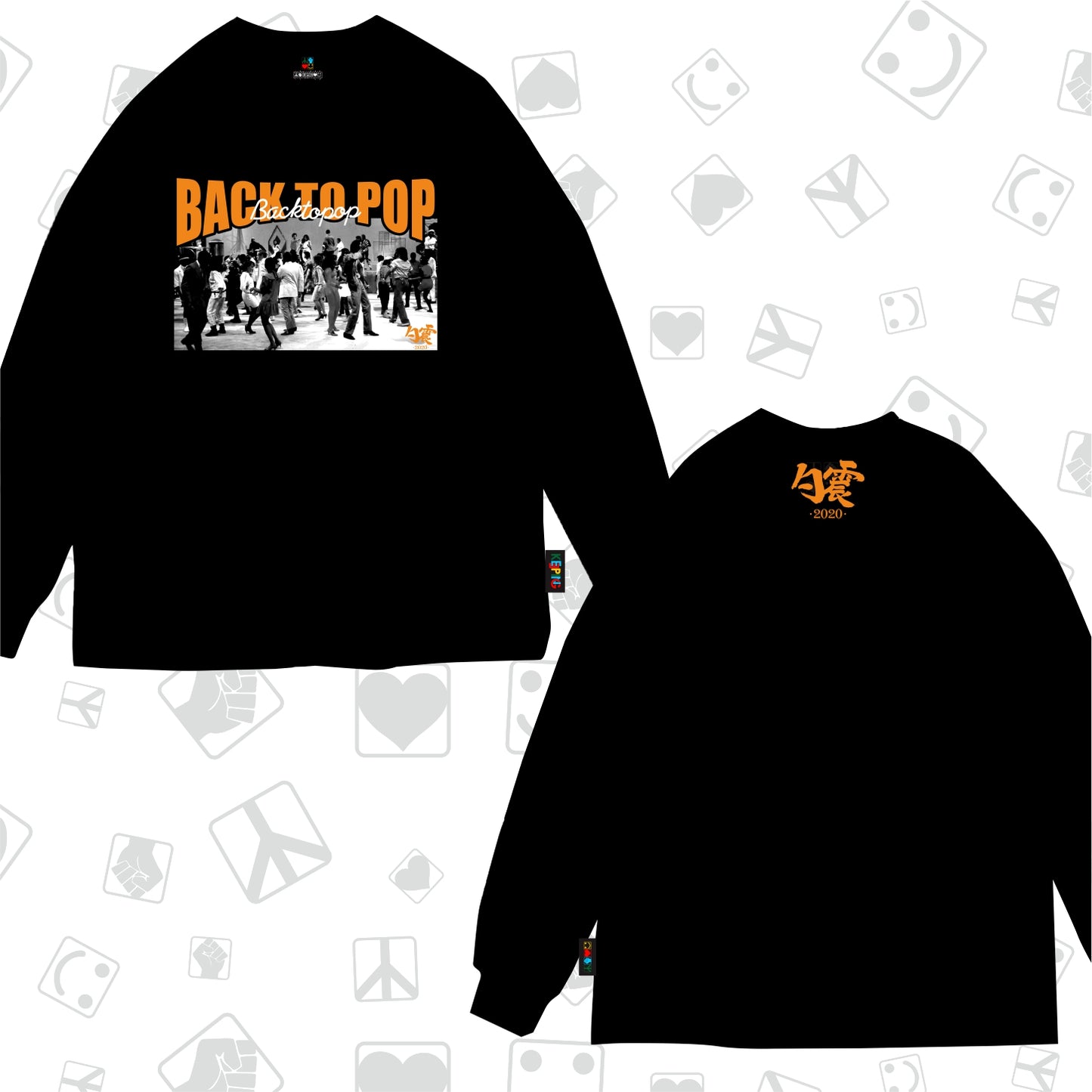 Back TopopxKeeping Crossover 4.0(soul) Long sleeve