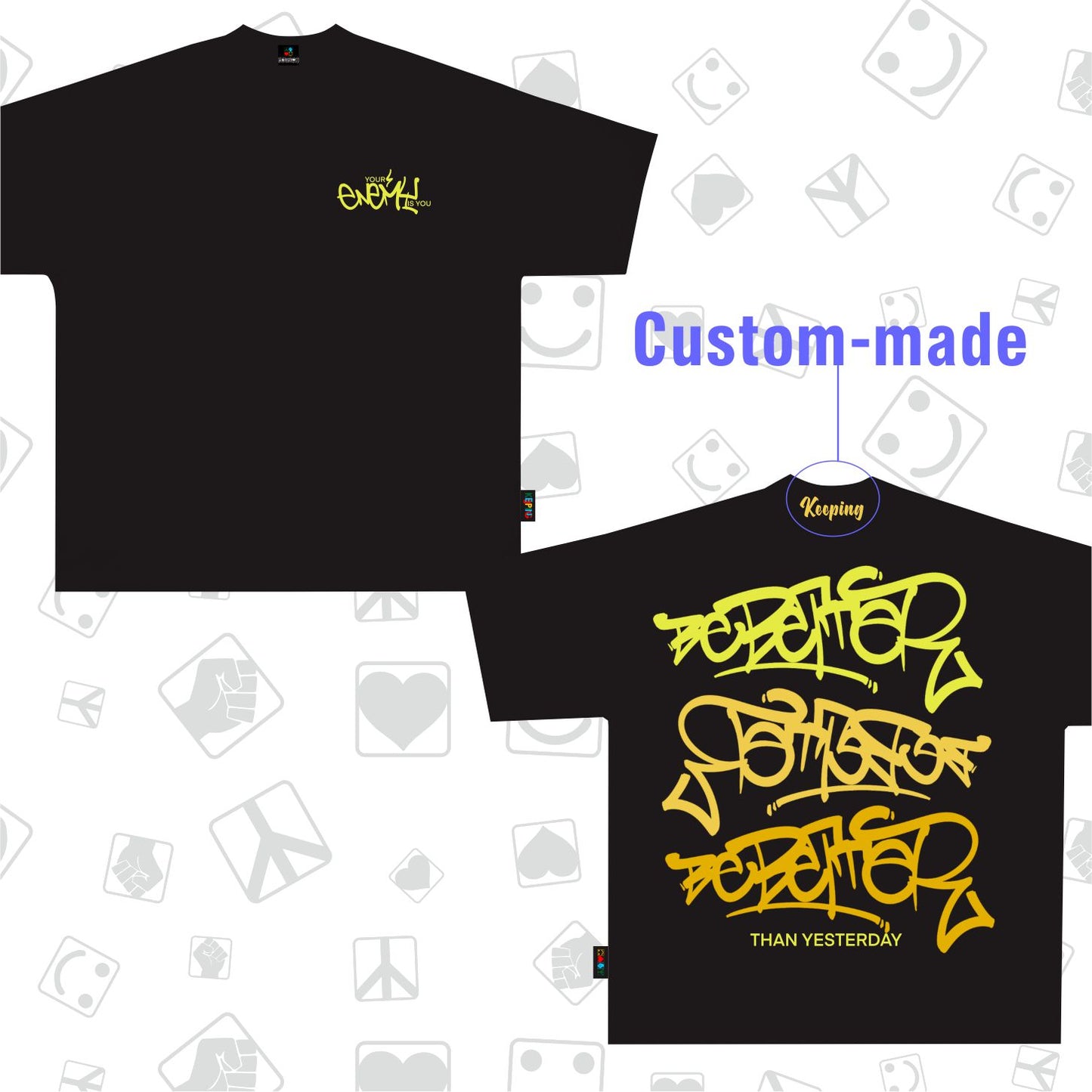 NikkipopxKeeping Crossover T-shirt(Section 3)