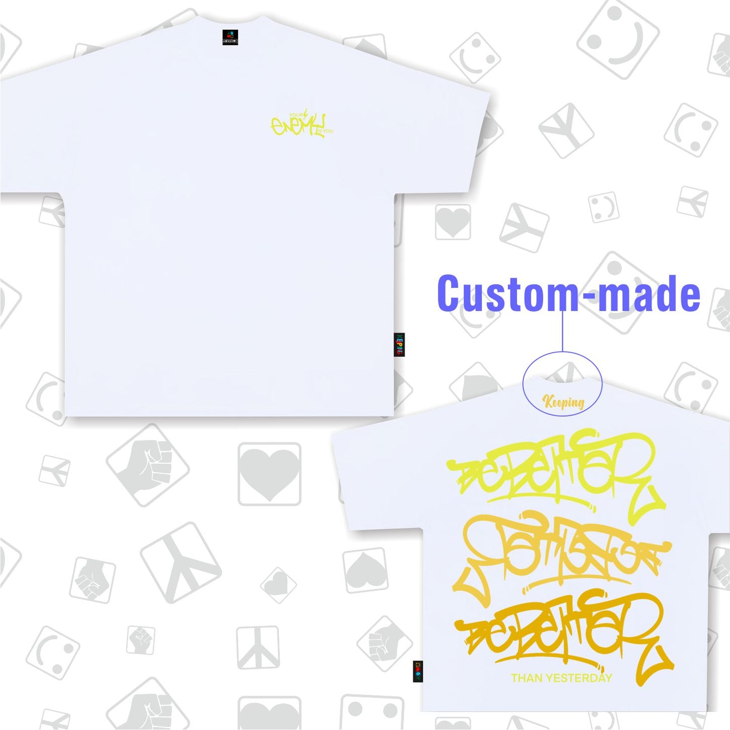NikkipopxKeeping Crossover T-shirt(Section 3)