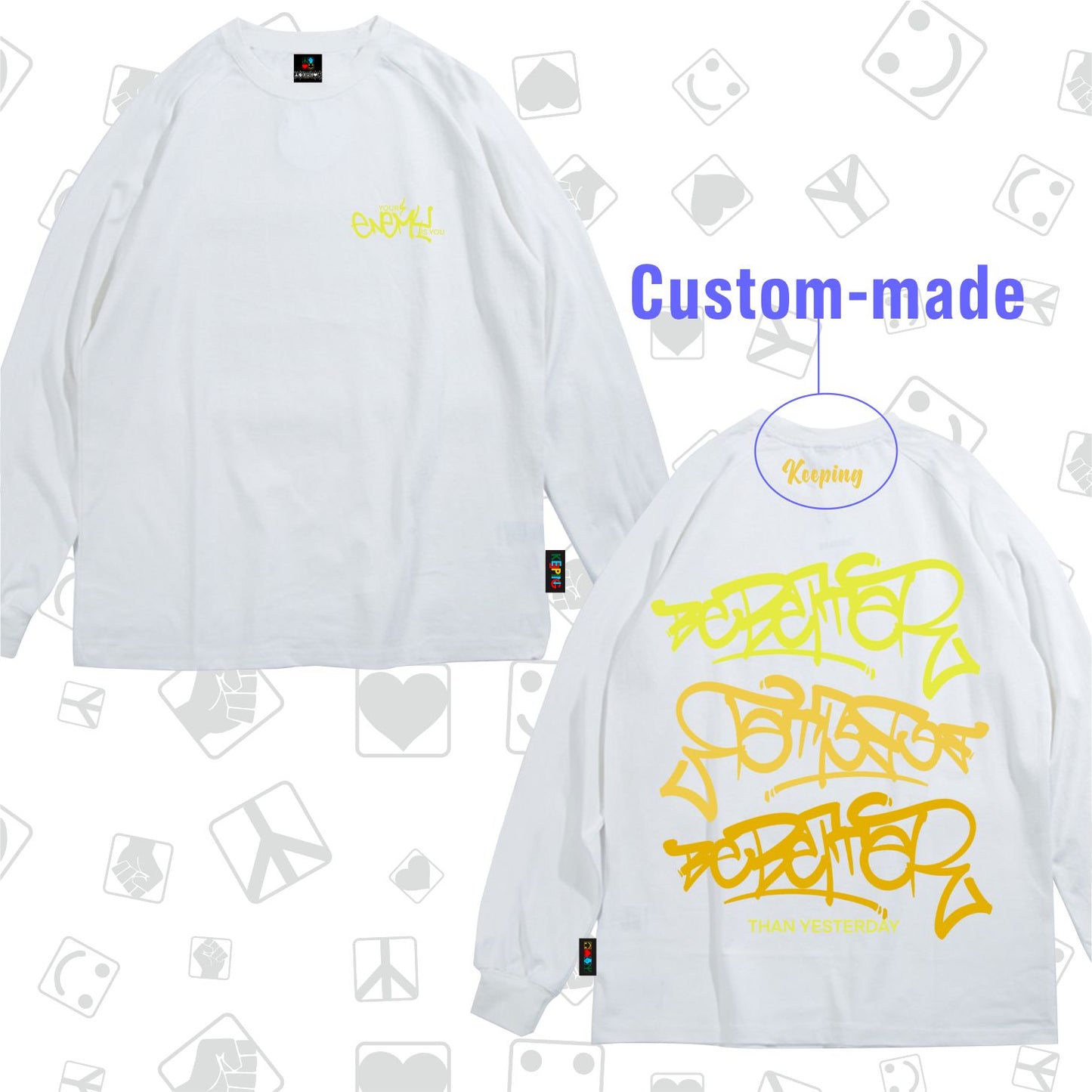 NikkipopxKeeping Crossover Long sleeve(Section 3)
