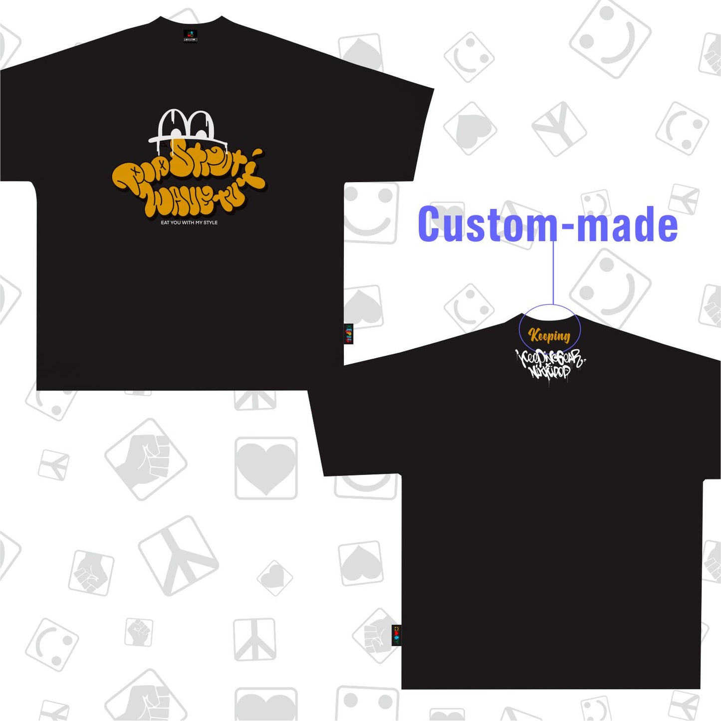 NikkipopxKeeping Crossover T-shirt(Section 1)