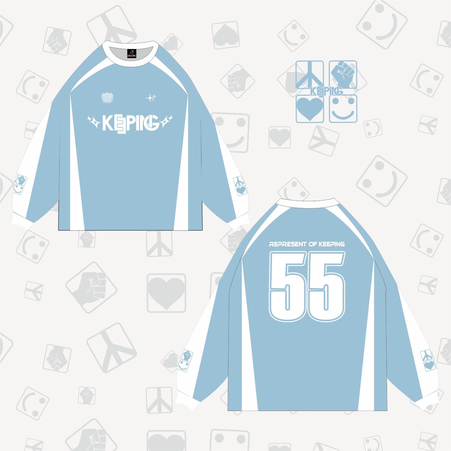 Keeping Quick-drying long sleeves