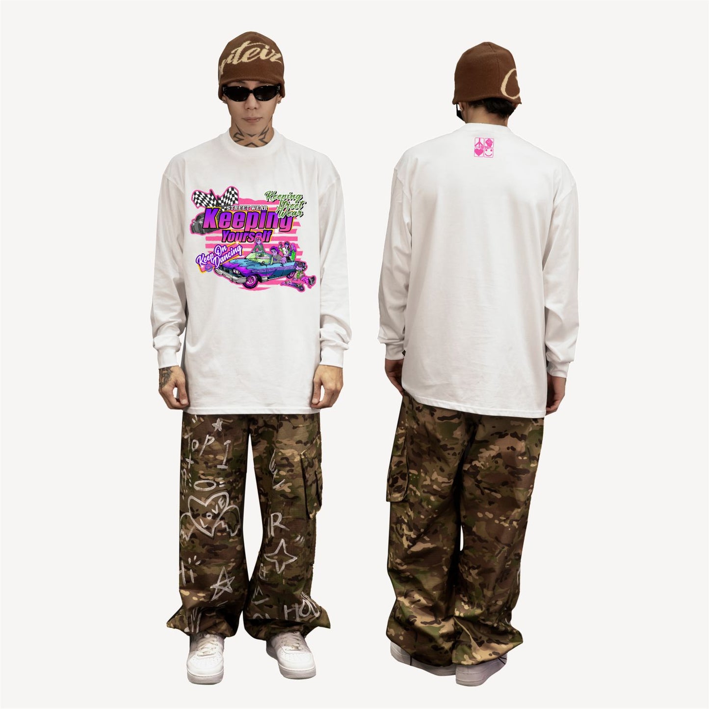 Keeping n locomotive style Long sleeve