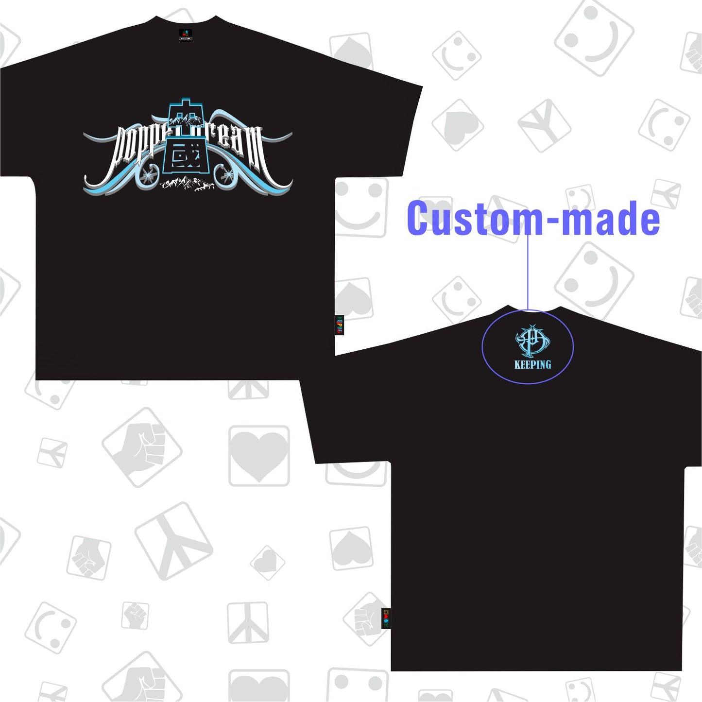 PopperDreamxKeeping Crossover T-shirt