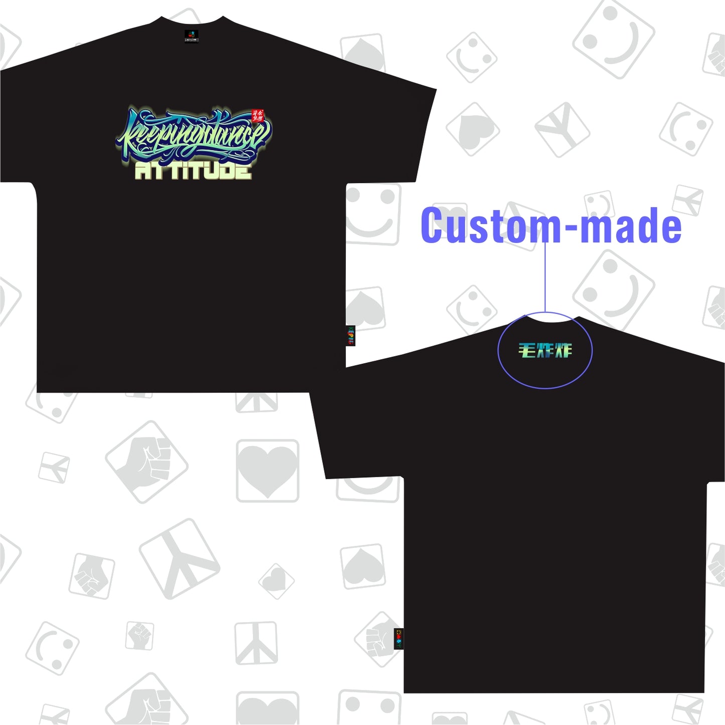 keeping brand-Attitude T-shirt