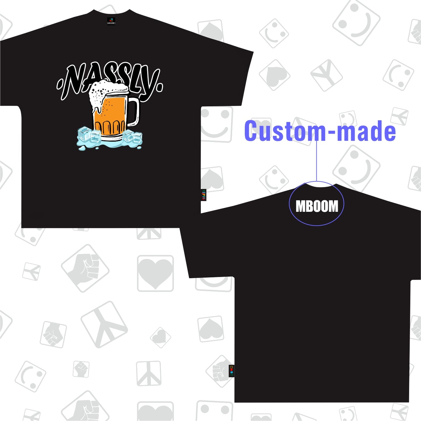 NasslyxKeeping Crossover T-shirt