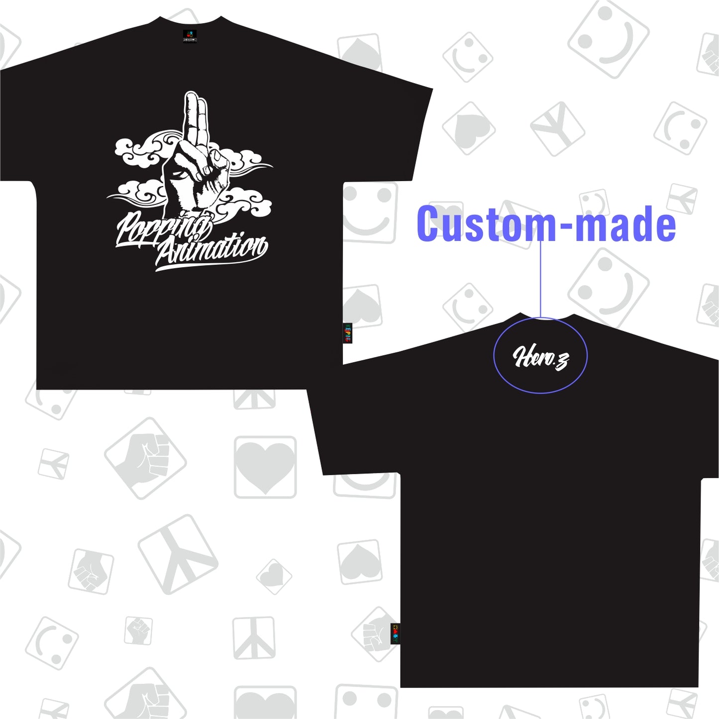 Hero.zxKeeping Crossover T-shirt
