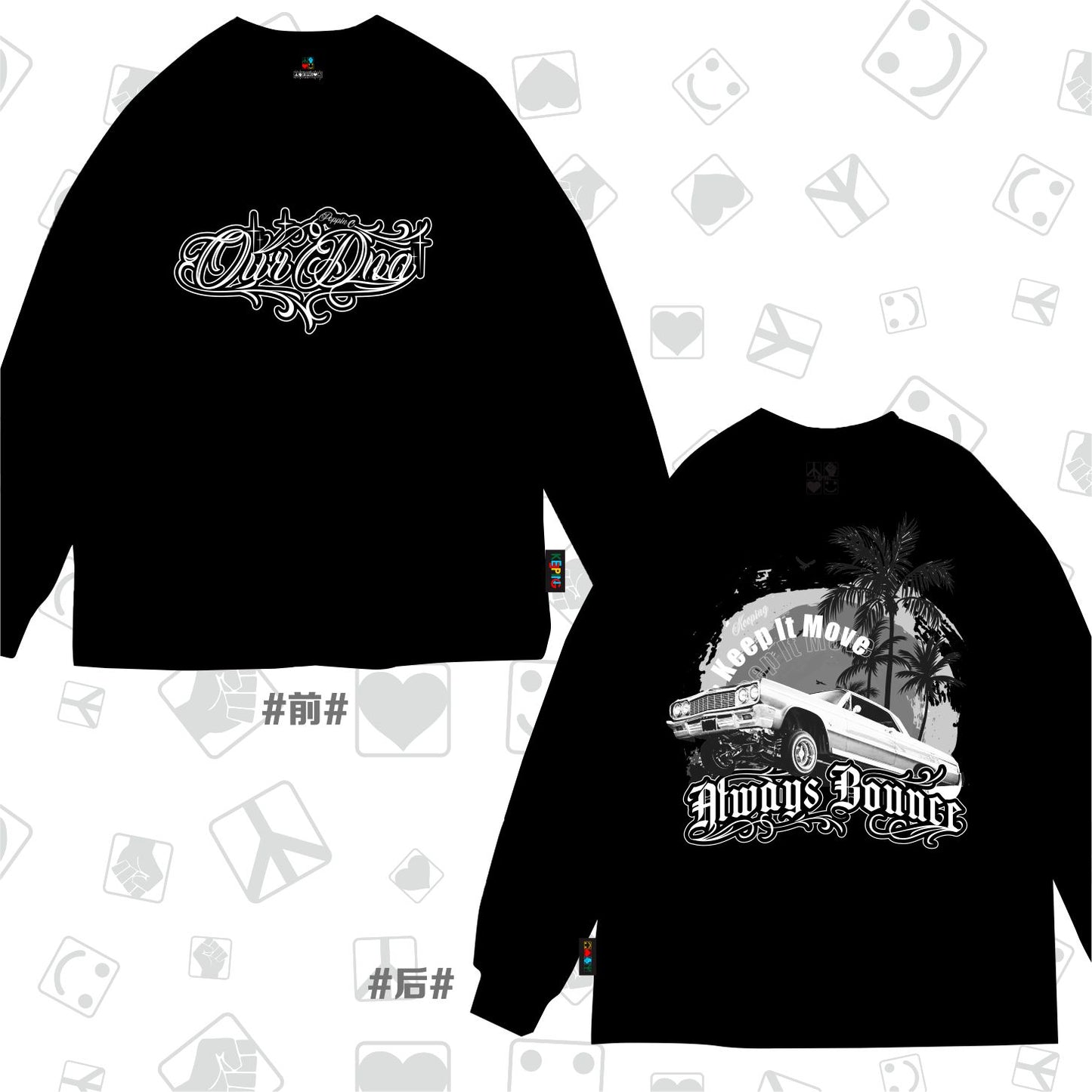 PoppinCxKeeping Crossover Long sleeve