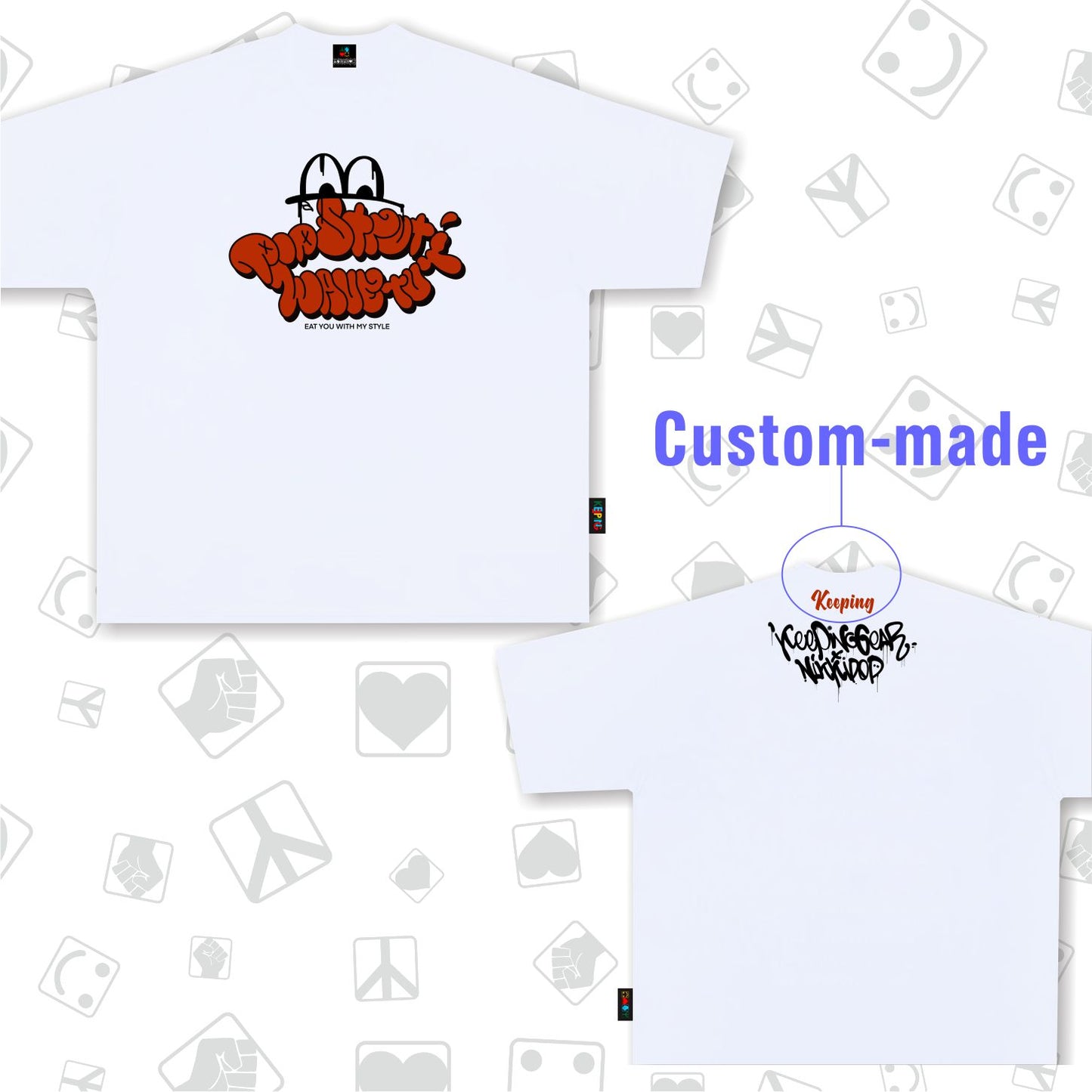 NikkipopxKeeping Crossover T-shirt(Section 1)