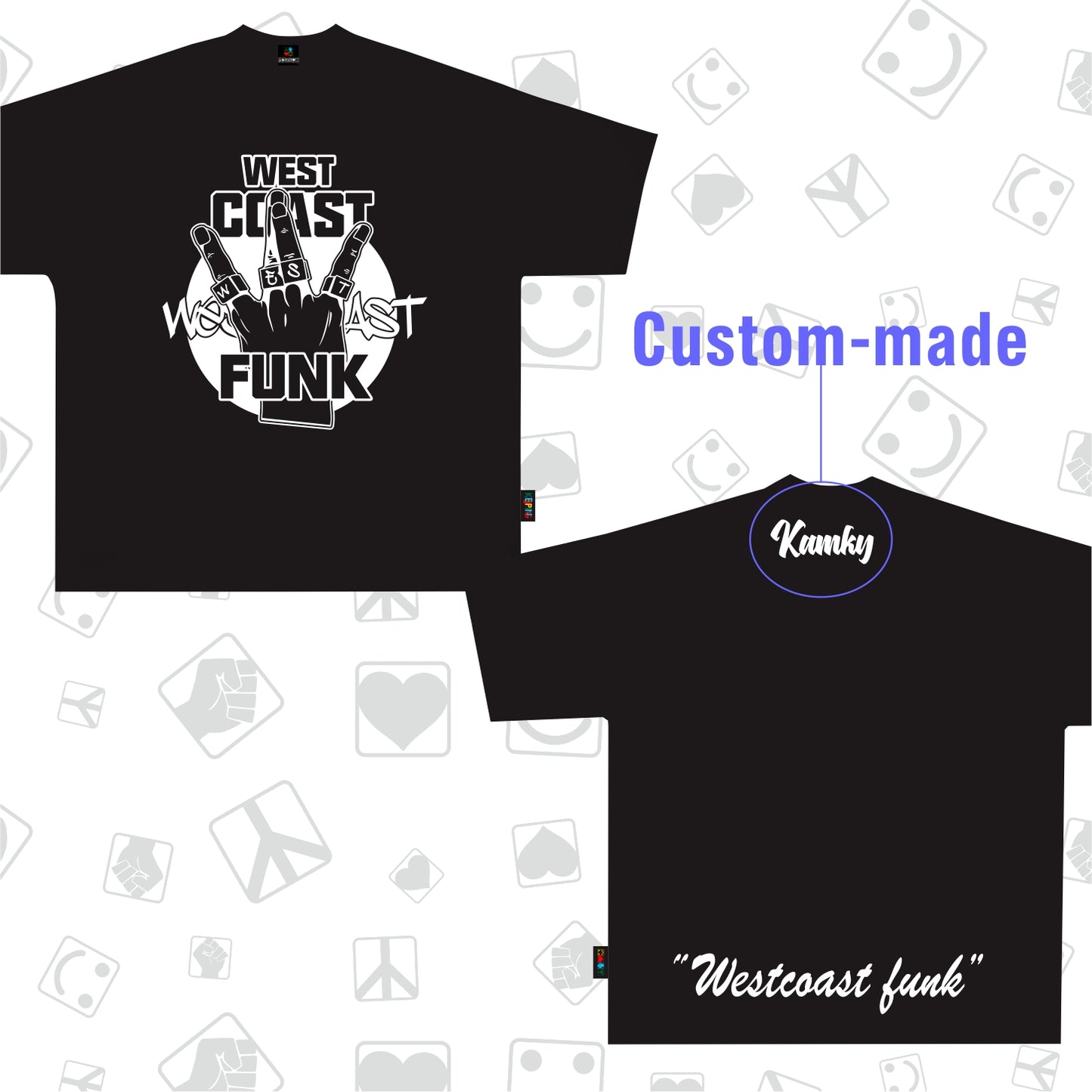 KamkyxKeeping Crossover T-shirt